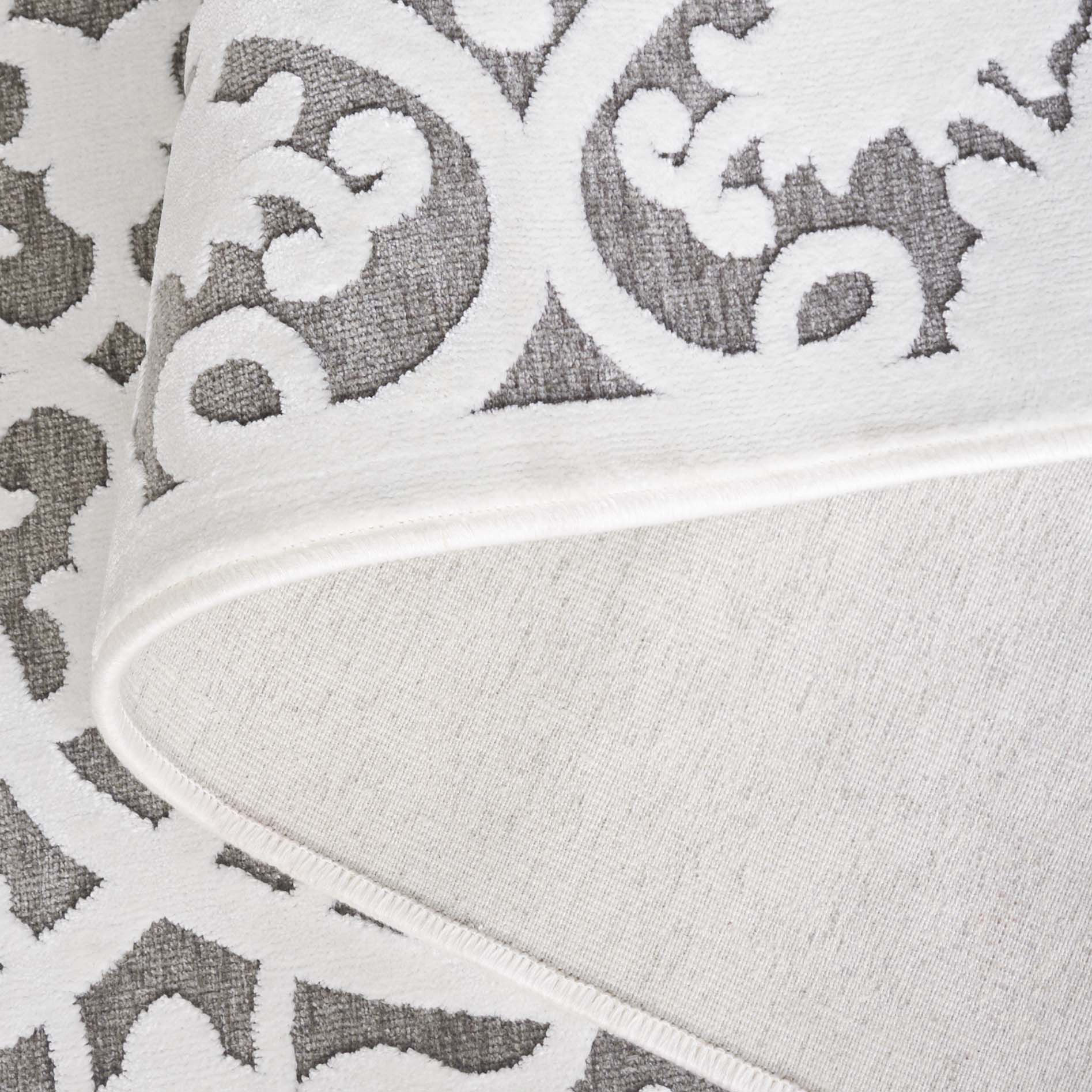 IVORY / DARK GREY