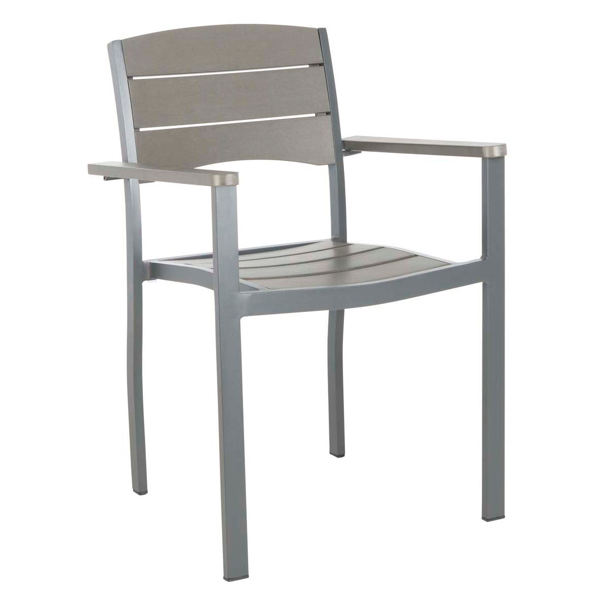 Safavieh Gerhardt Stackable Chair , PAT4032 - Grey (Set of 2)