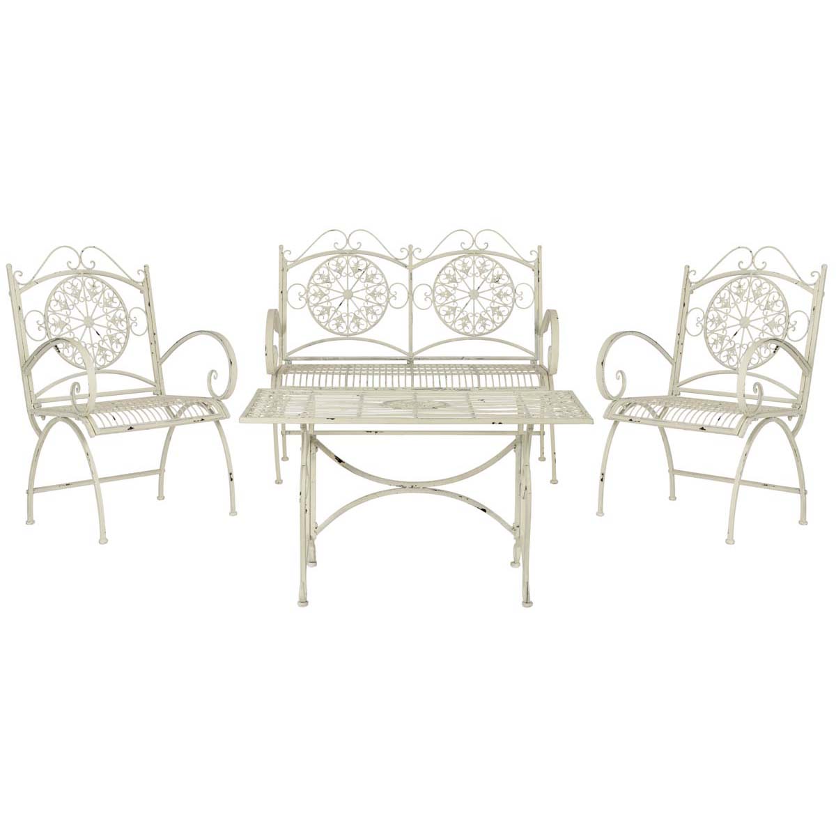 Safavieh Sophie 4 Piece Set - Antique White