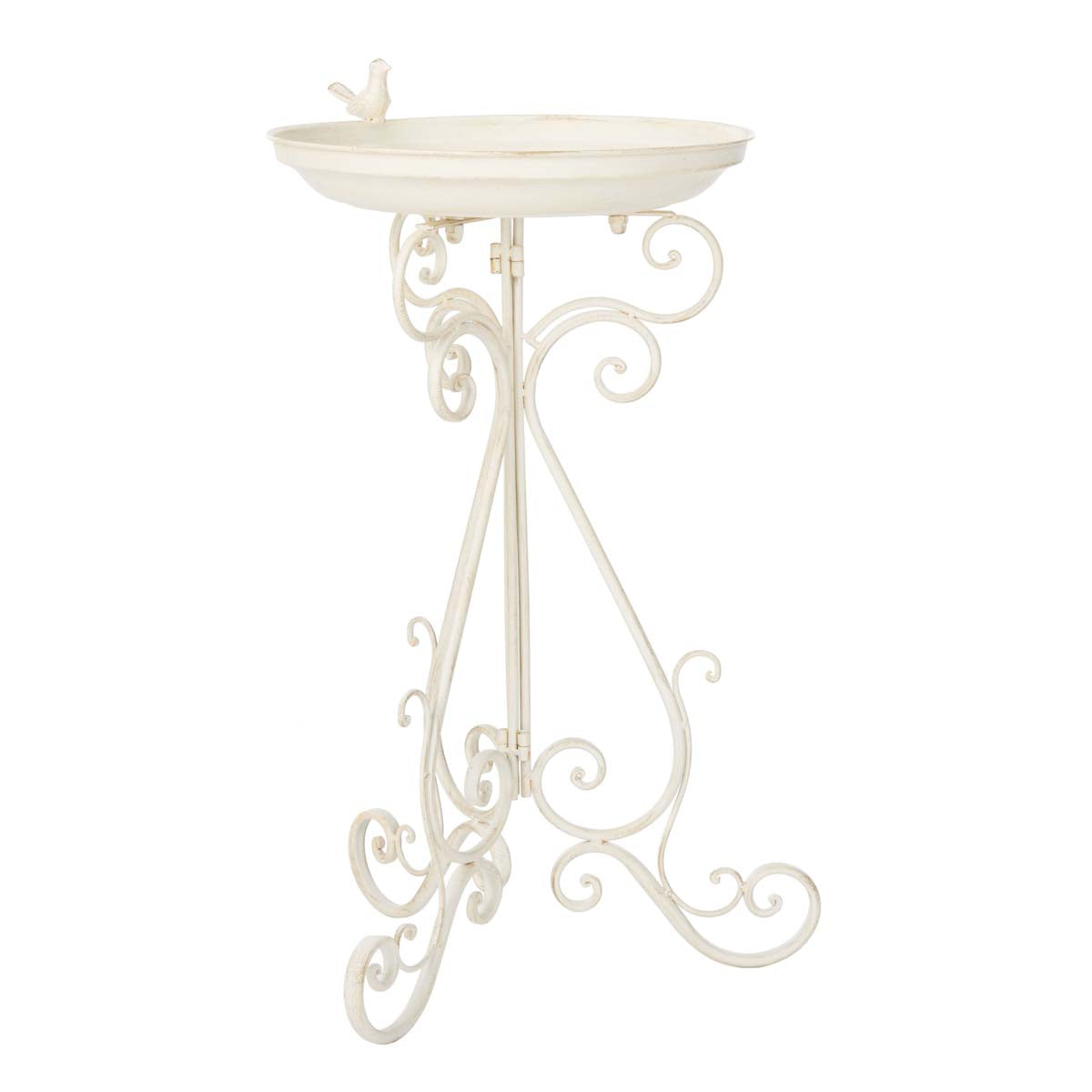 Ashlan Bird Bath | Safavieh - PAT5024 - Pearl White