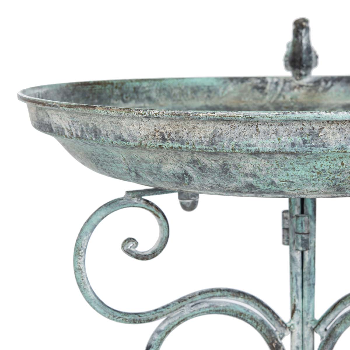 Ashlan Bird Bath | Safavieh - PAT5024 - Ant Dark Green