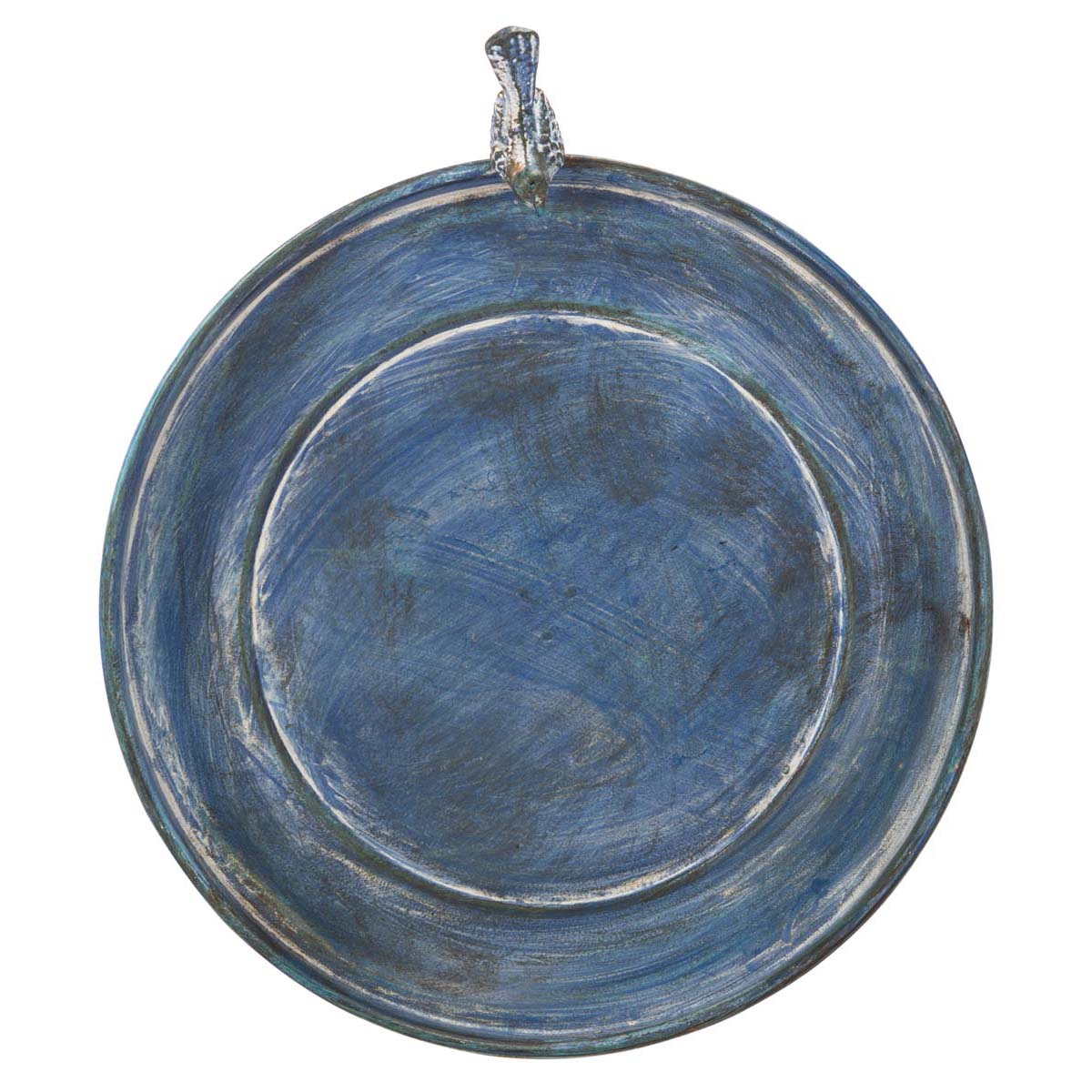 Ashlan Bird Bath | Safavieh - PAT5024 - Mossy Blue