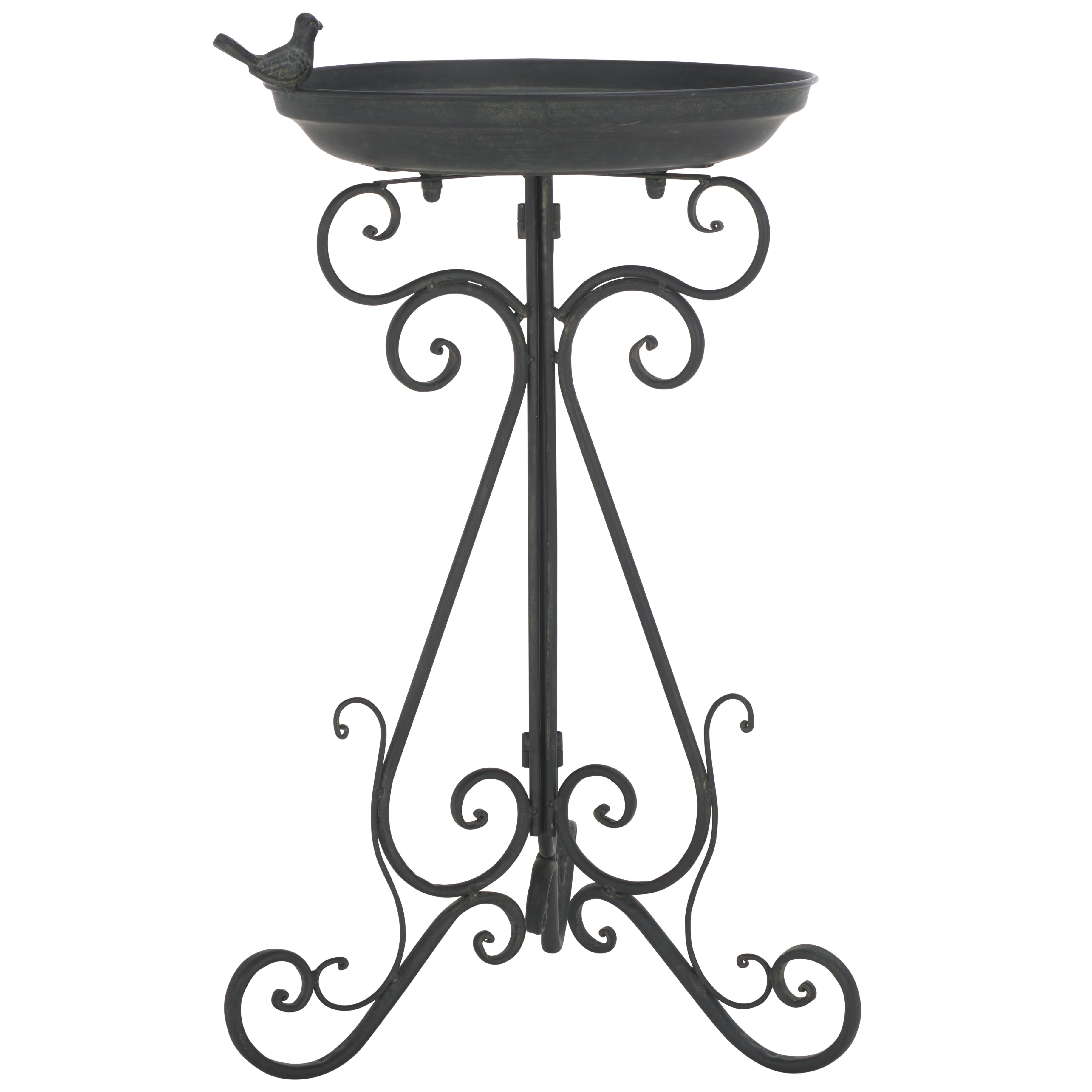 Ashlan Bird Bath | Safavieh - PAT5024 - Black