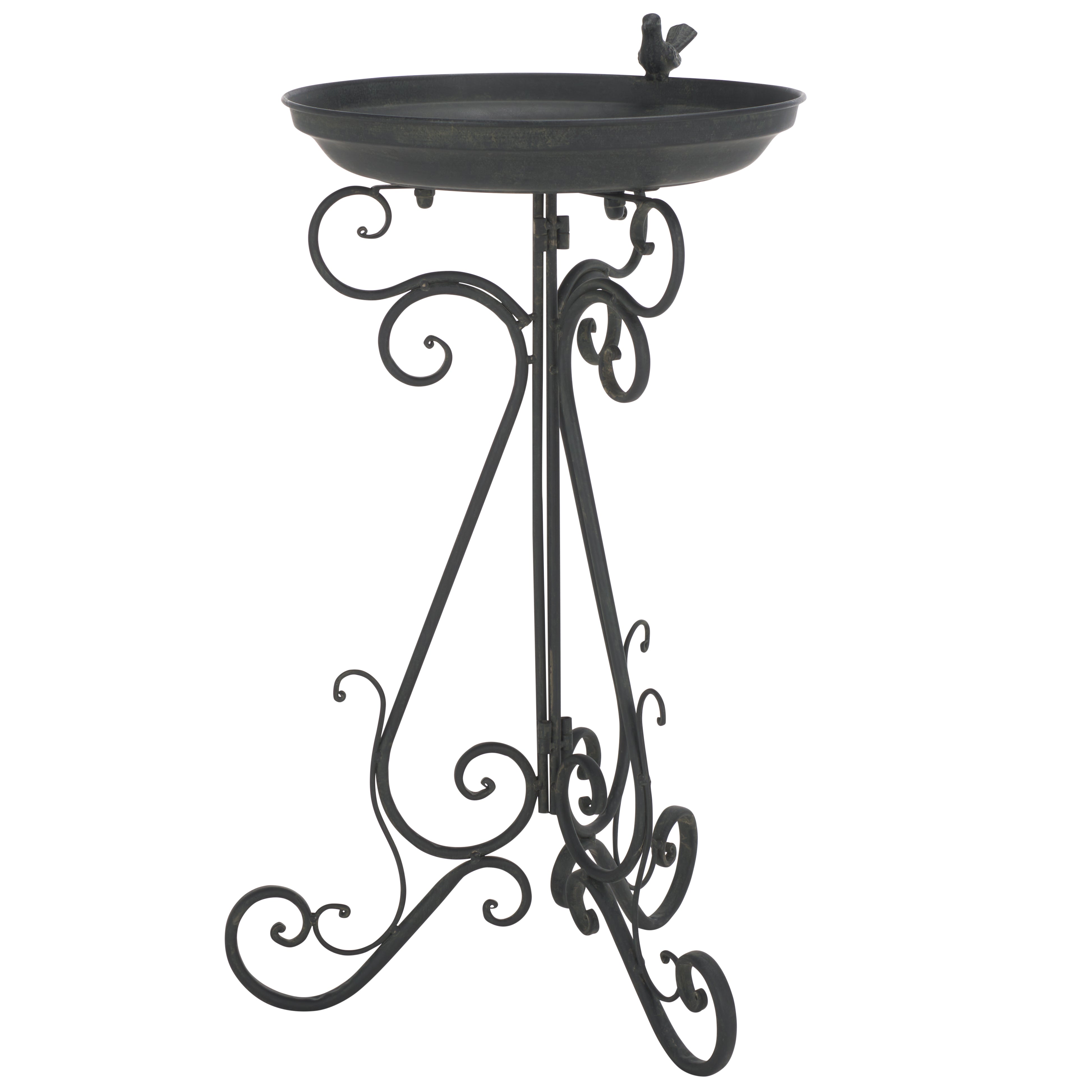 Ashlan Bird Bath | Safavieh - PAT5024 - Black