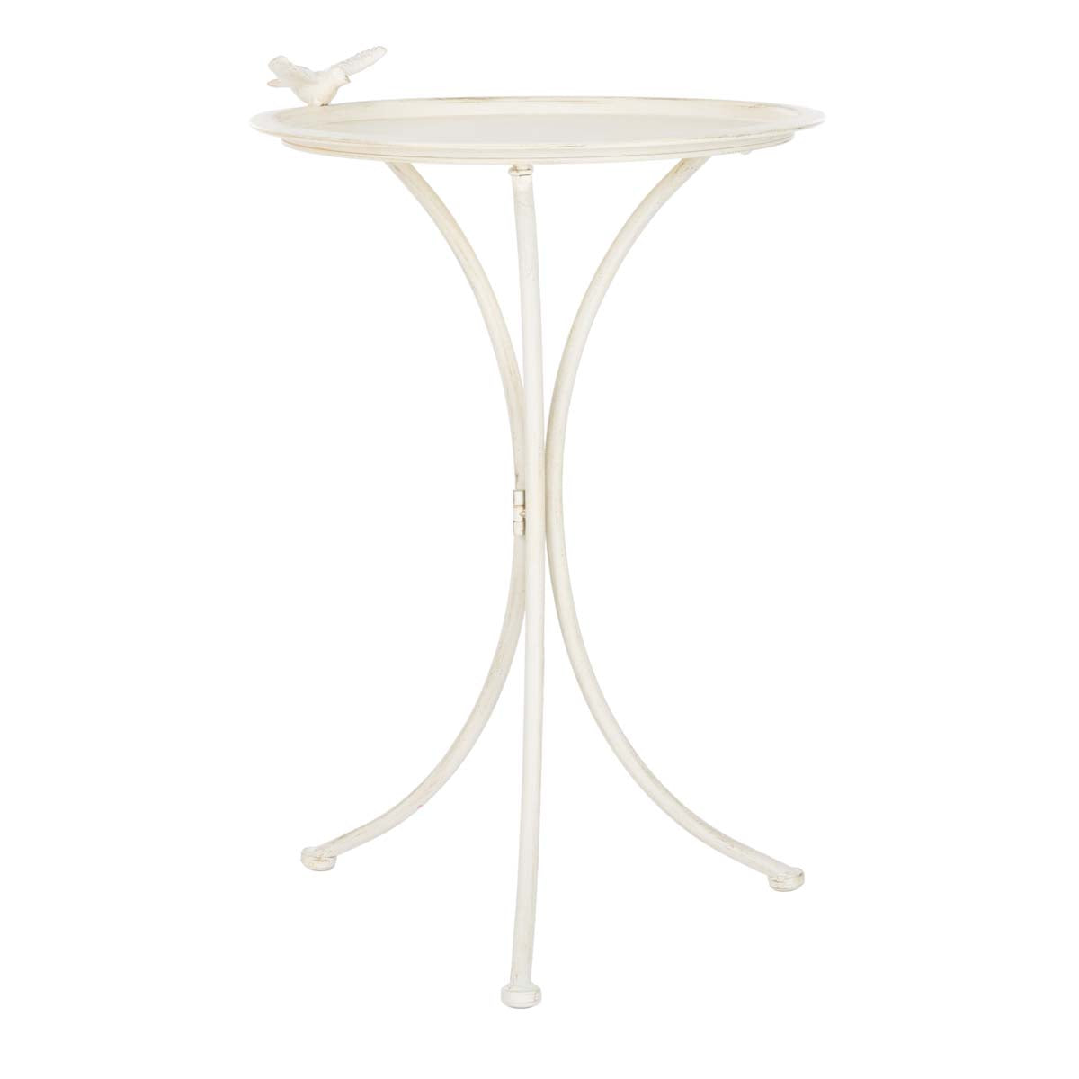 Kensi Bird Bath | Safavieh - PAT5025 - Pearl White