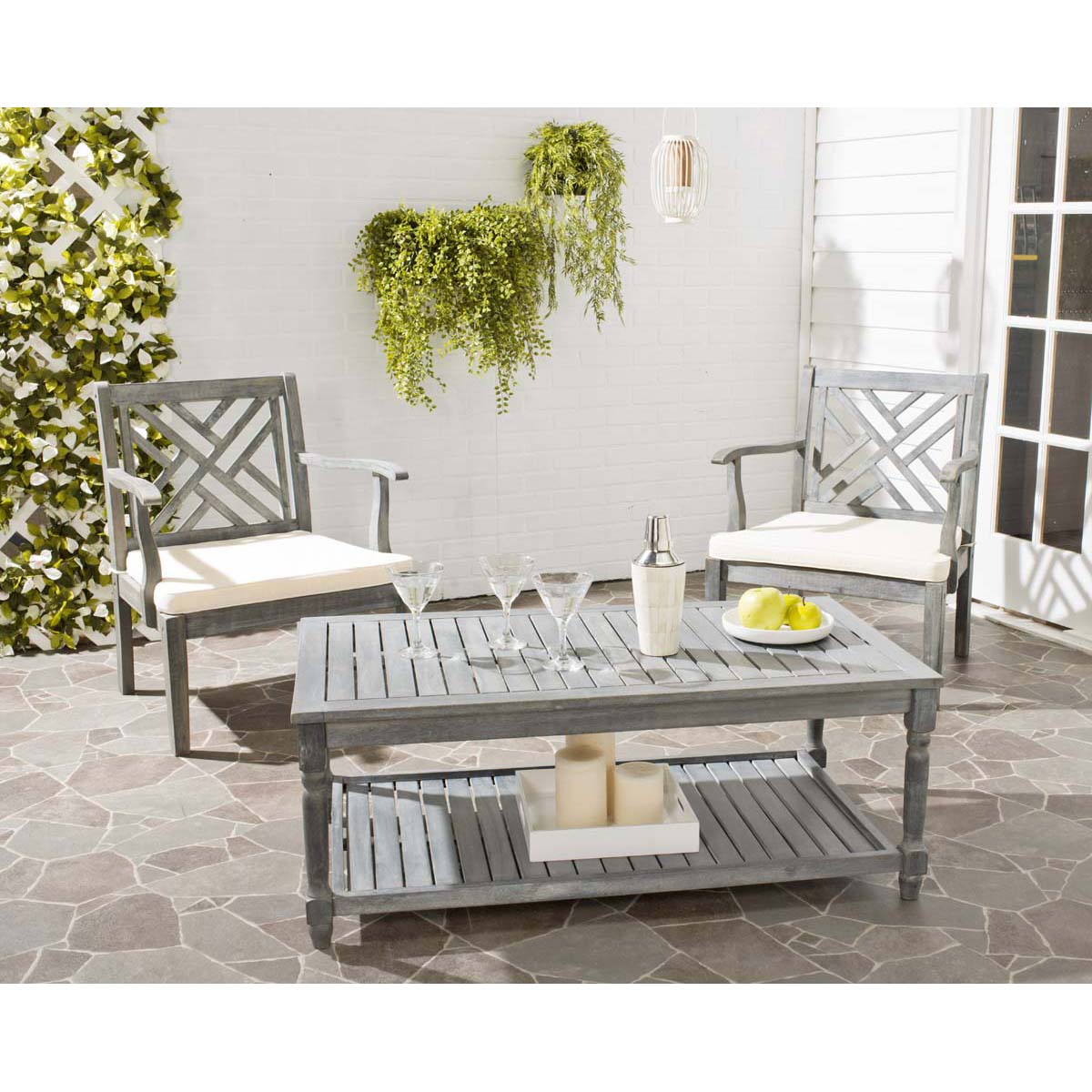 Safavieh Oakley Coffee Table , PAT6726 - Ash Grey
