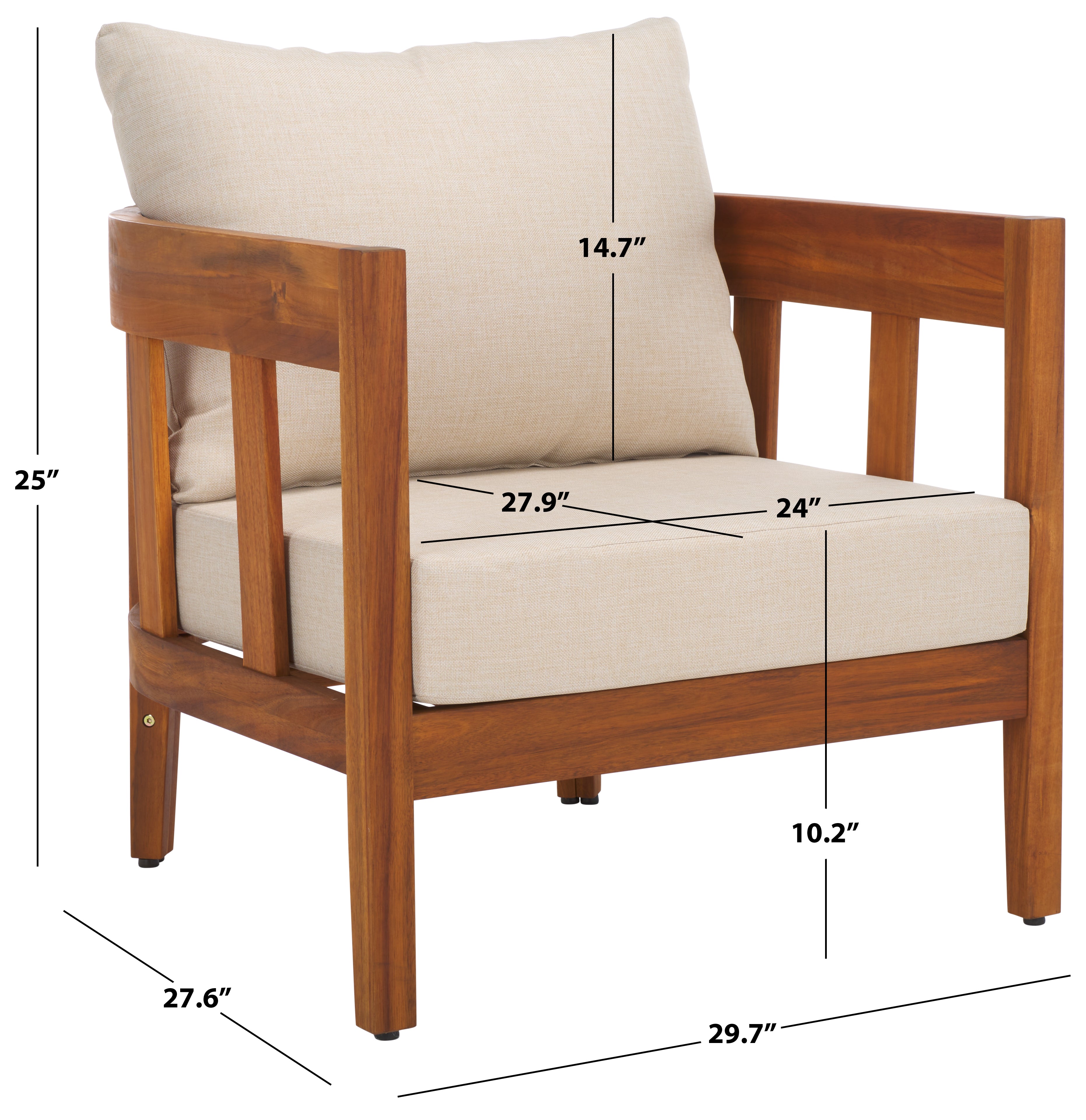 Owen Chair (Set of 2) | Safavieh - PAT7085