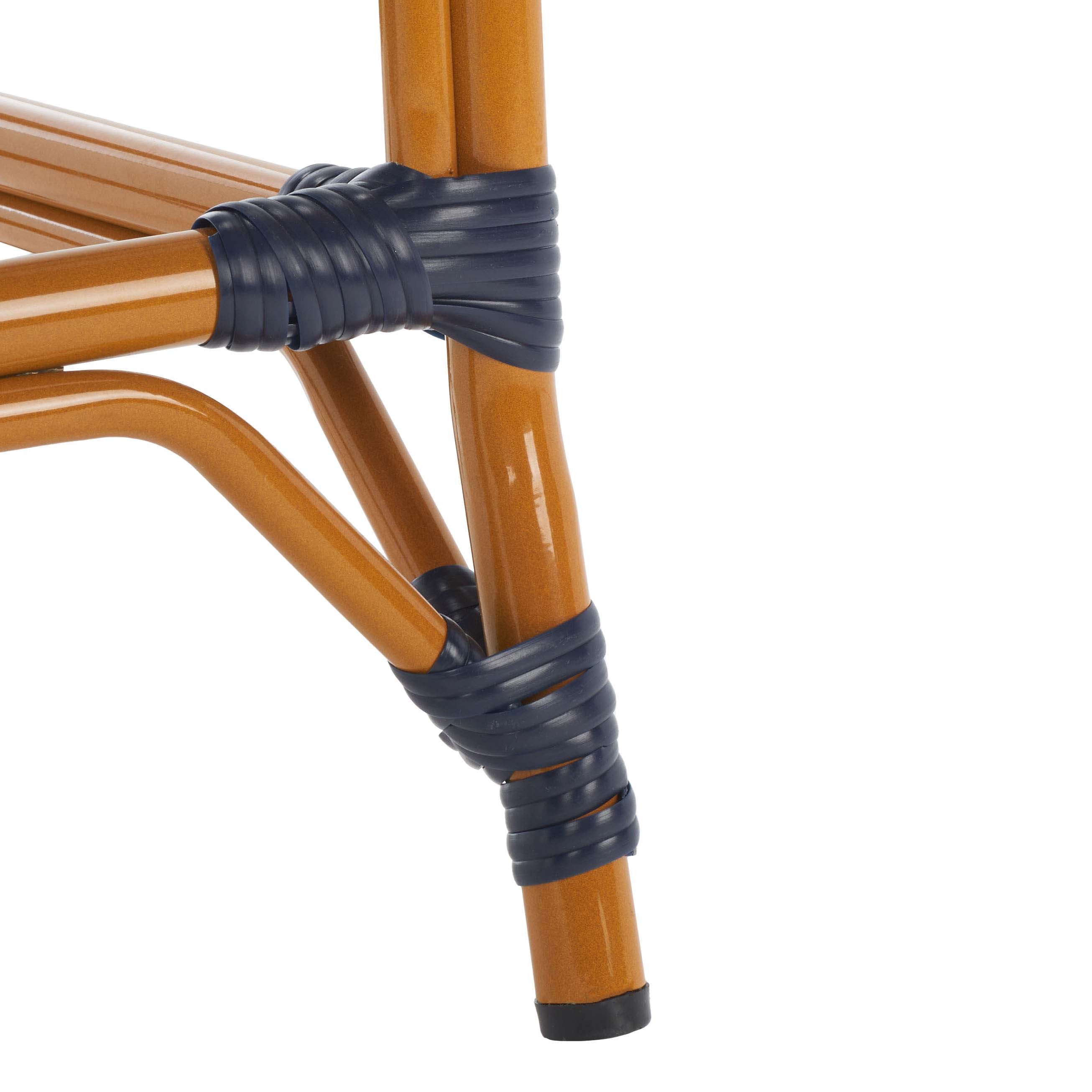 California Counter Stool | Safavieh - PAT7532 - Navy 