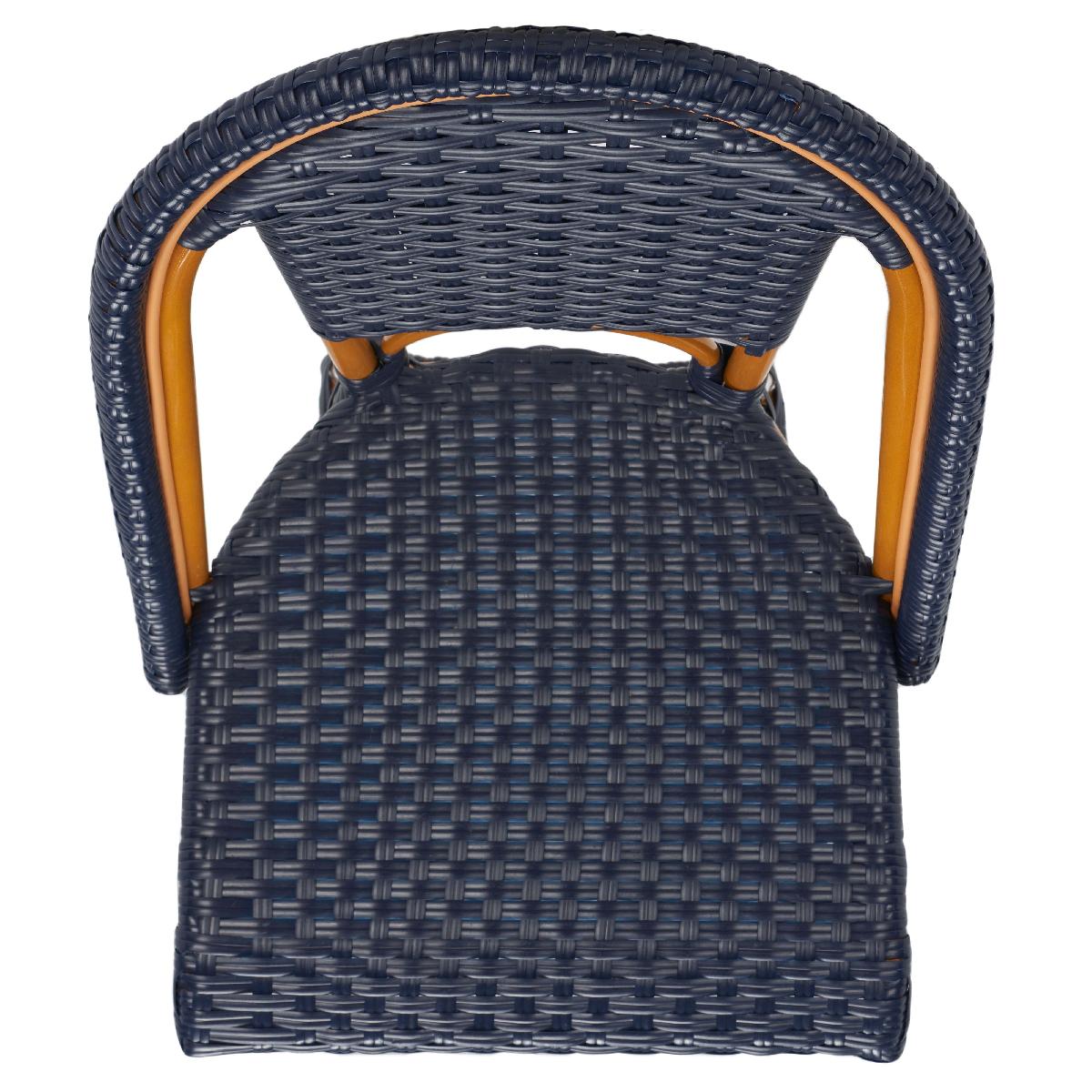 California Counter Stool | Safavieh - PAT7532 - Navy 