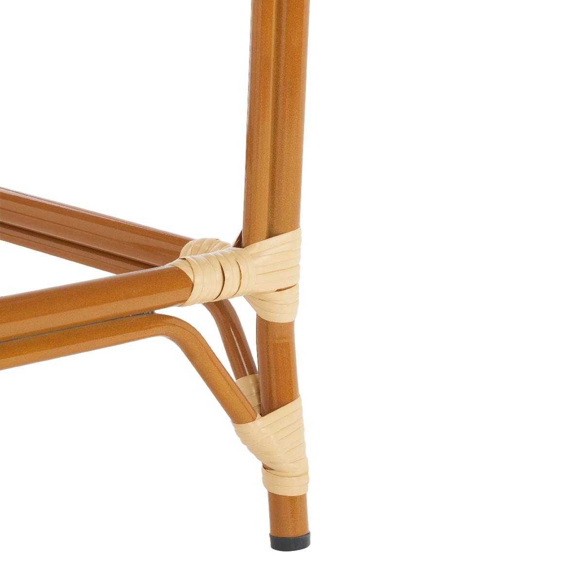 California Counter Stool W / Arms, PAT7533 - Natural 