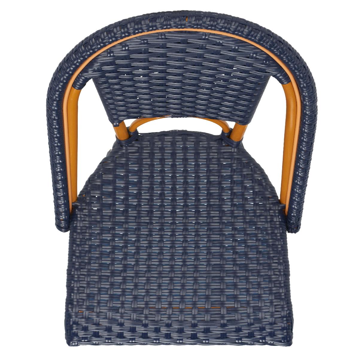 California Bar Stool | Safavieh - PAT7534 - Navy 