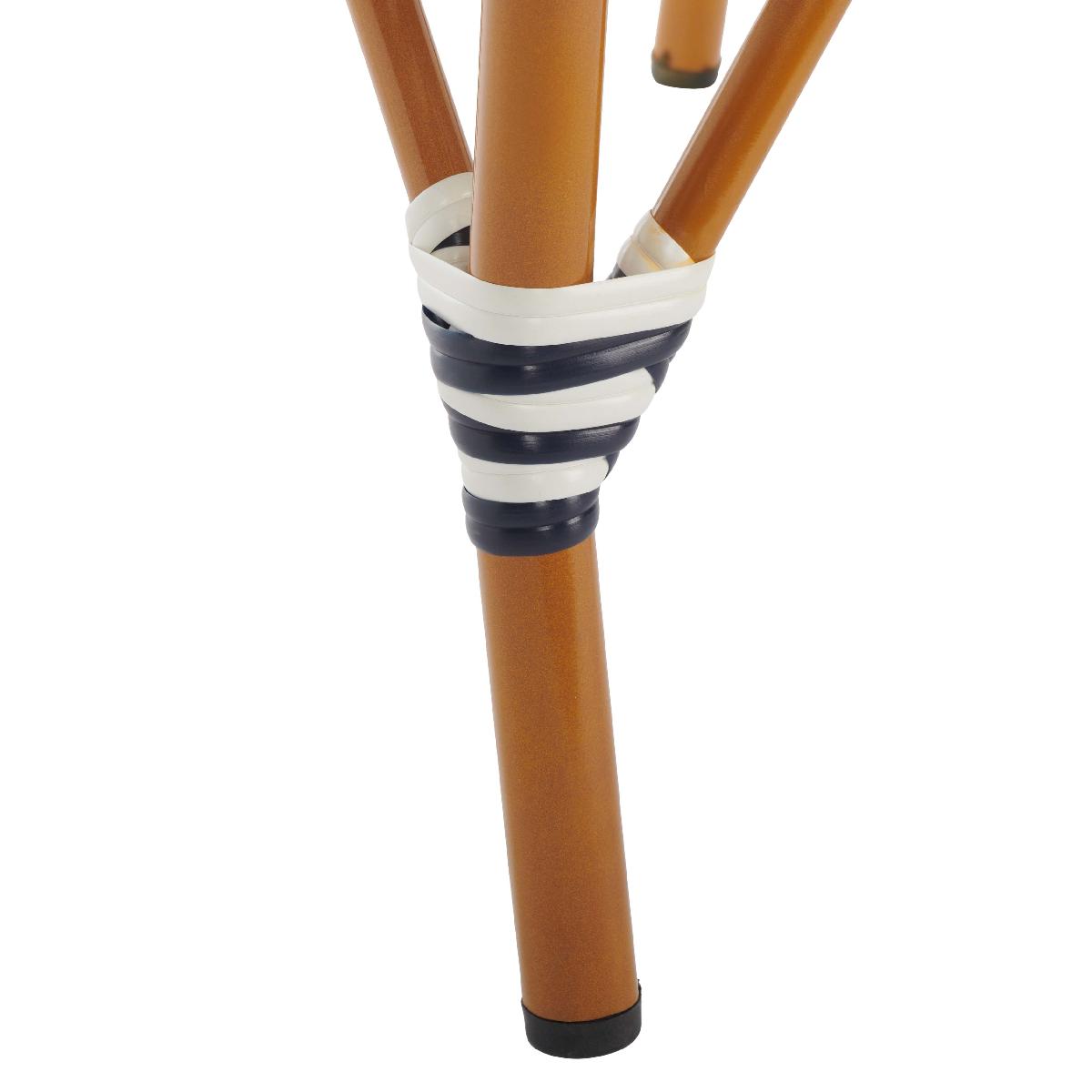 California Bar Stool | Safavieh - PAT7534 - Navy / White 