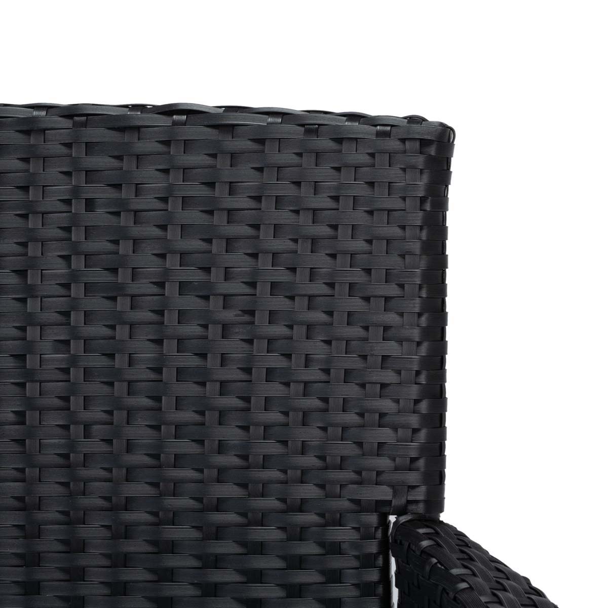 Safavieh Viora Loveseat , PAT7710 - Black/White Cushion