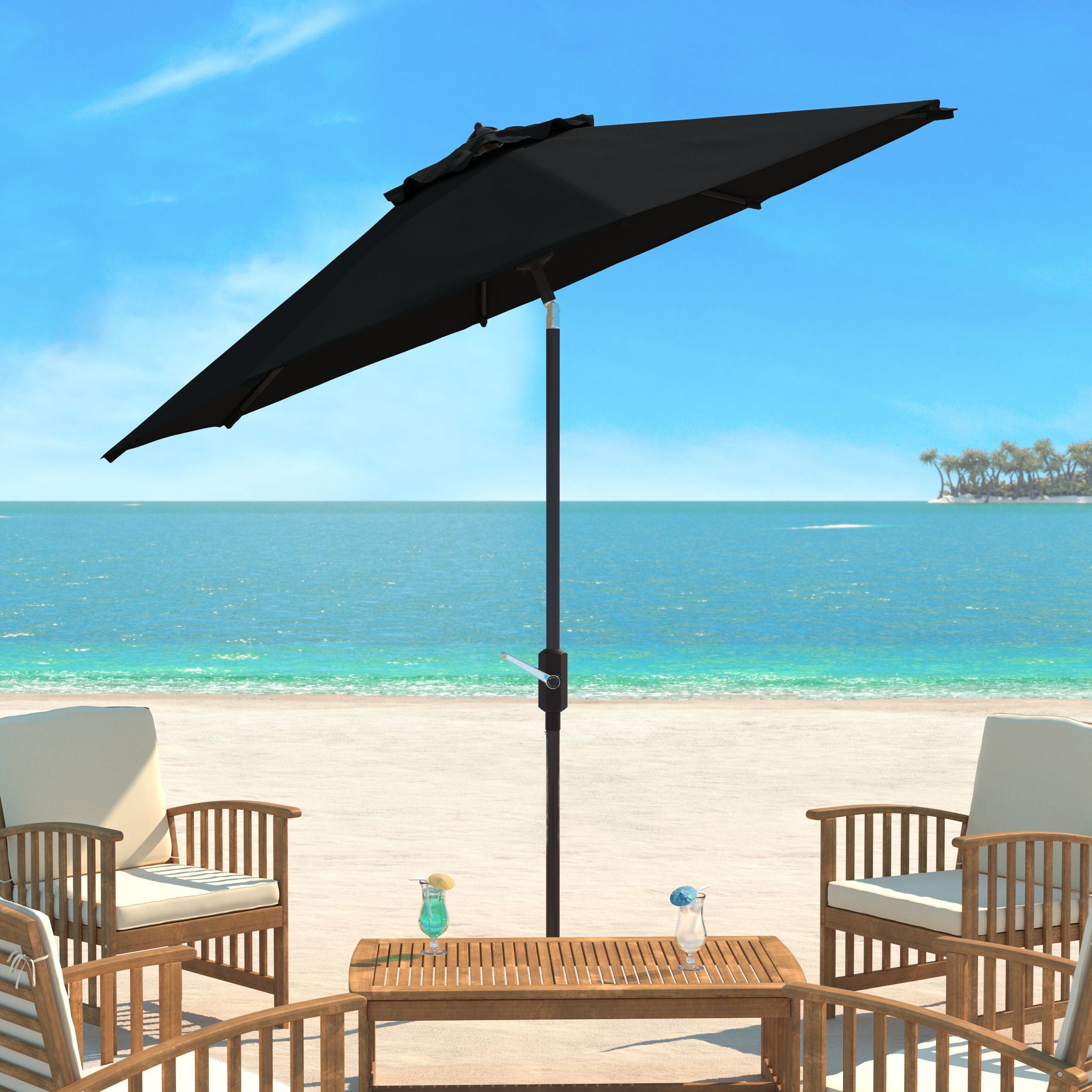 uv-resistant-ortega-9-ft-auto-crank-umbrella-safavieh-pat8001-Black