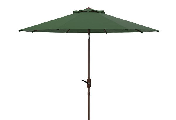 uv-resistant-ortega-9-ft-auto-crank-umbrella-safavieh-pat8001-Hunter Green