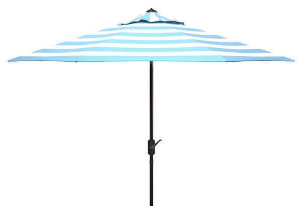 uv-resistant-iris-fashion-line-9ft-auto-umbrella-safavieh-pat8004-Baby Blue / White