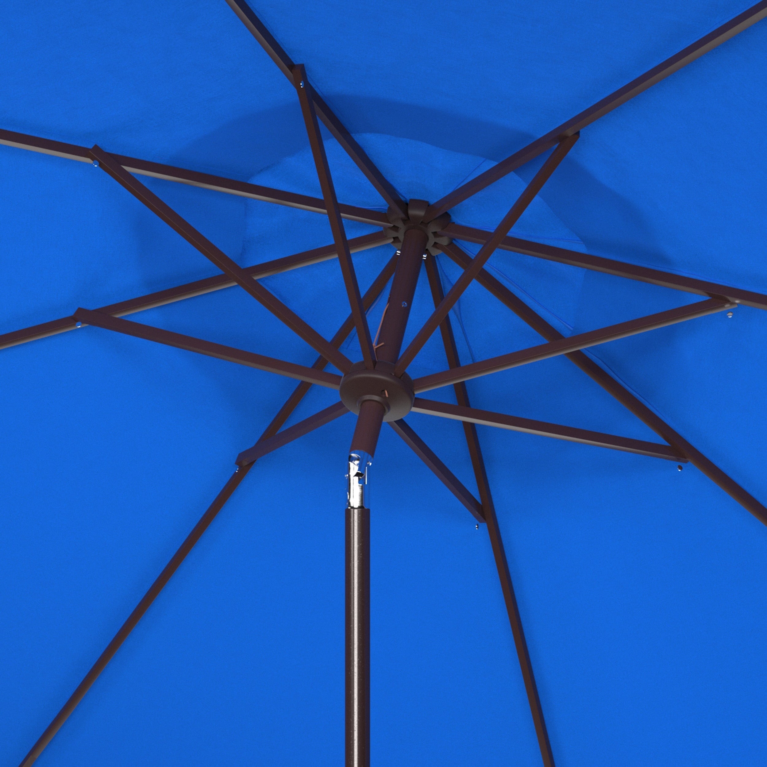 milan-fringe-9ft-crank-outdoor-push-button-umbrella-safavieh-pat8008-Pacific Blue