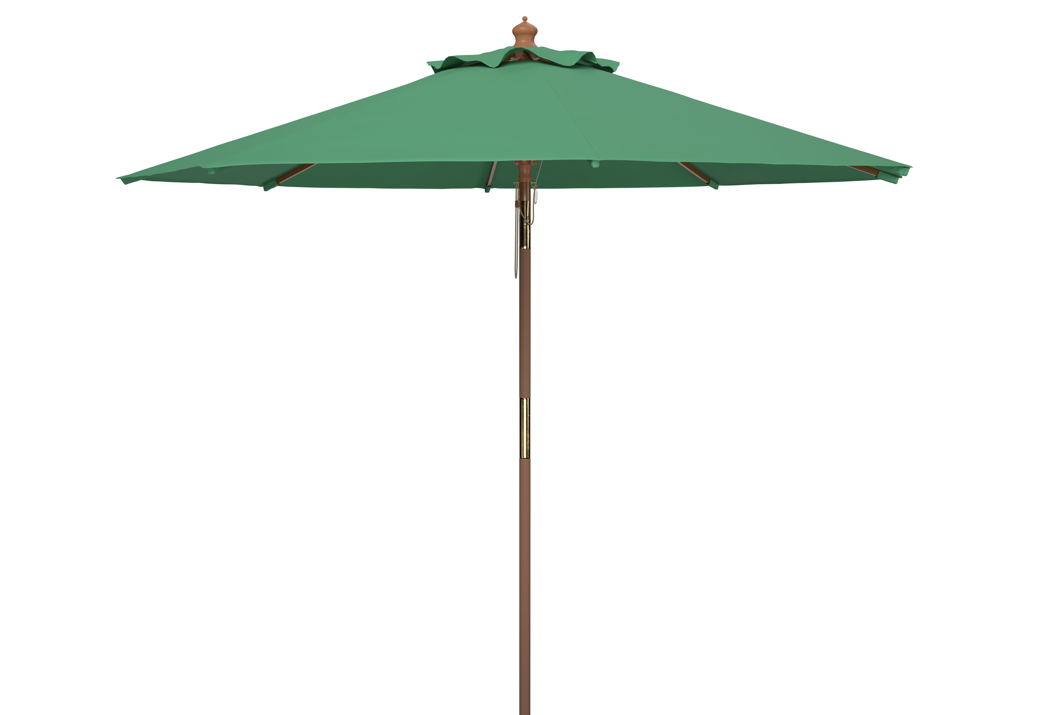 cannes-9ft-wooden-outdoor-umbrella-safavieh-pat8009-Hunter Green