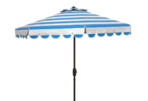 maui-single-scallop-striped-9ft-crank-push-button-umbrella-safavieh-pat8011-Pacific Blue Stripe