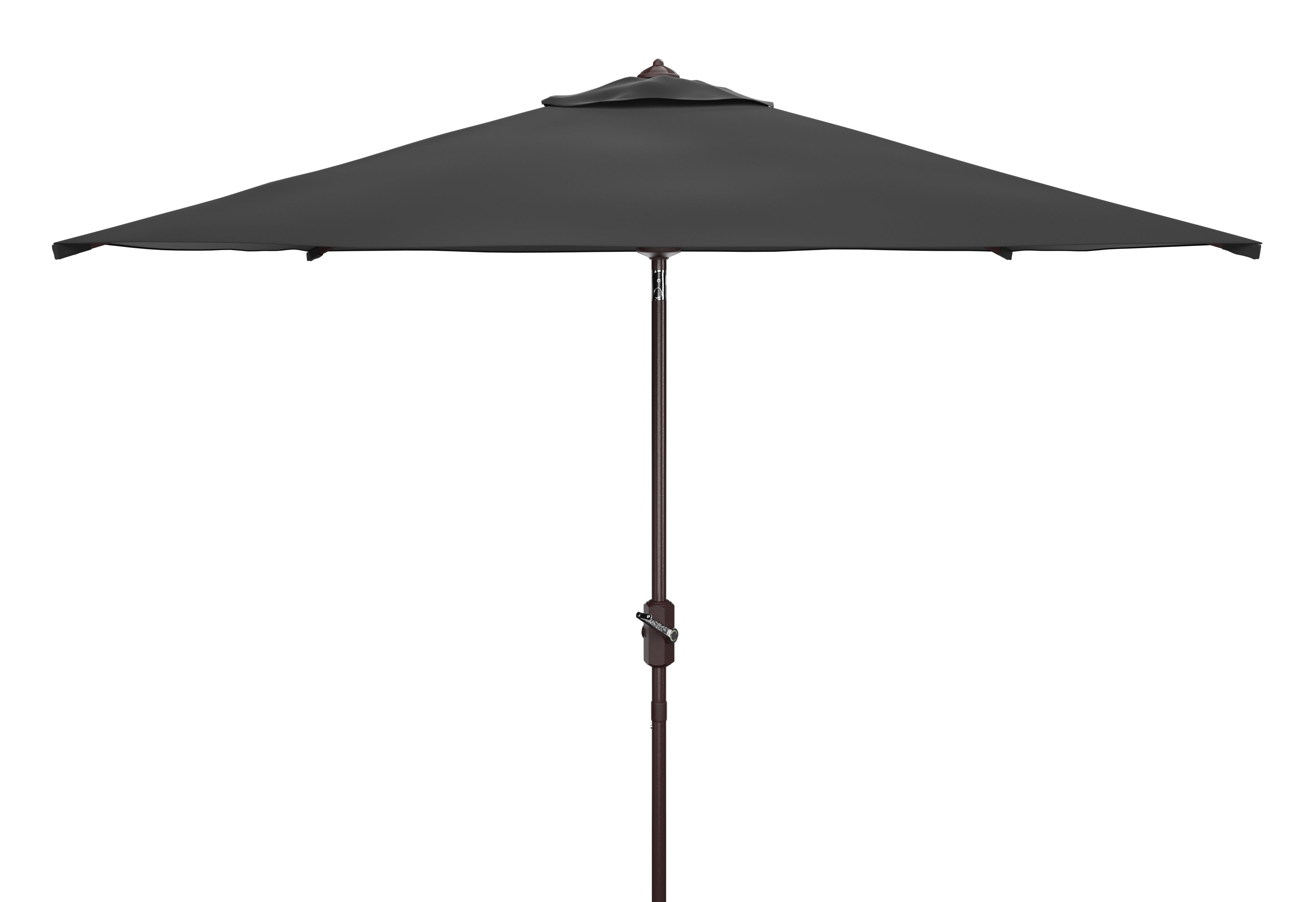 Kamen 6.5 X 10 Ft Rect Market Umbrella, PAT8301 | Safavieh - Black