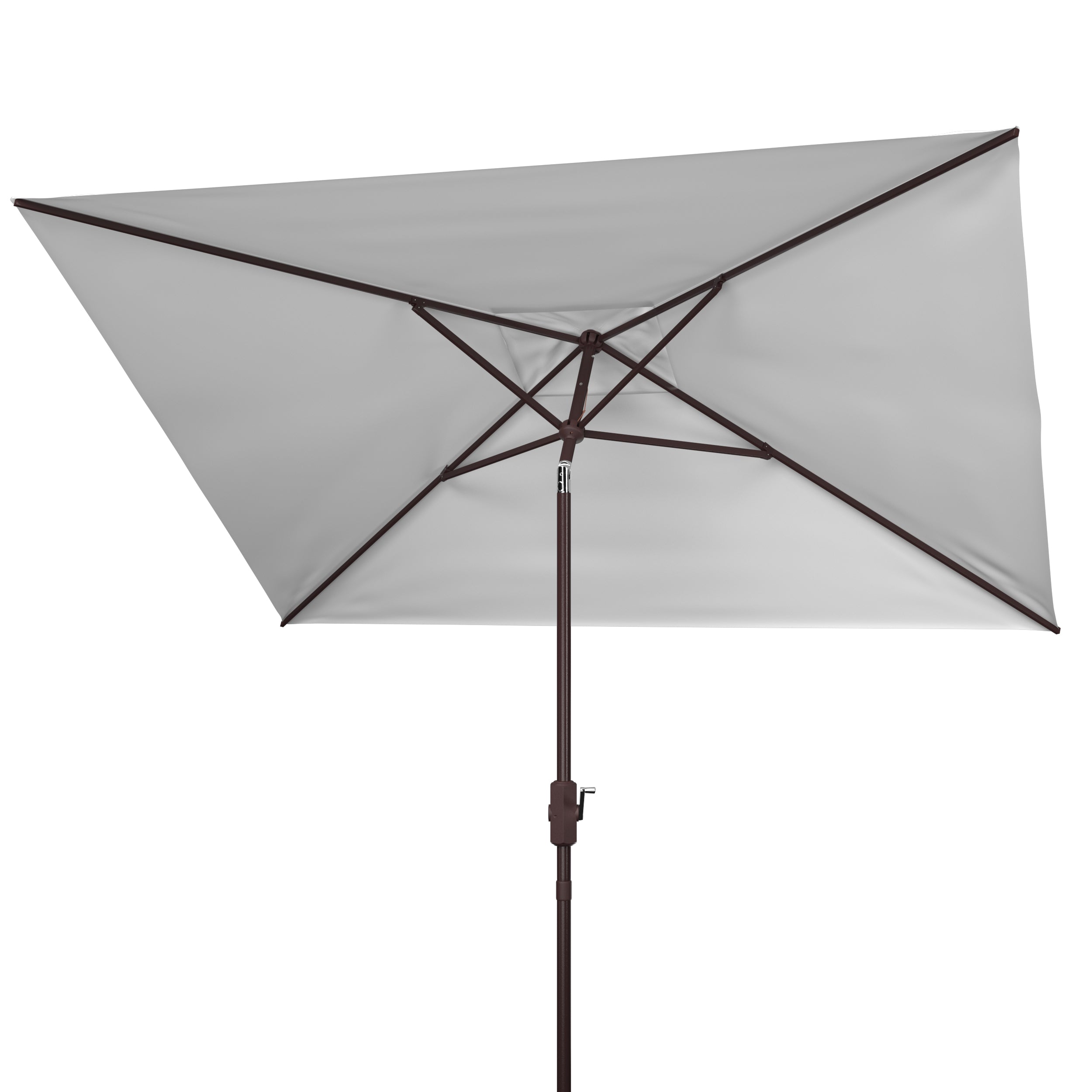 Kamen 6.5 X 10 Ft Rect Market Umbrella, PAT8301 | Safavieh - White