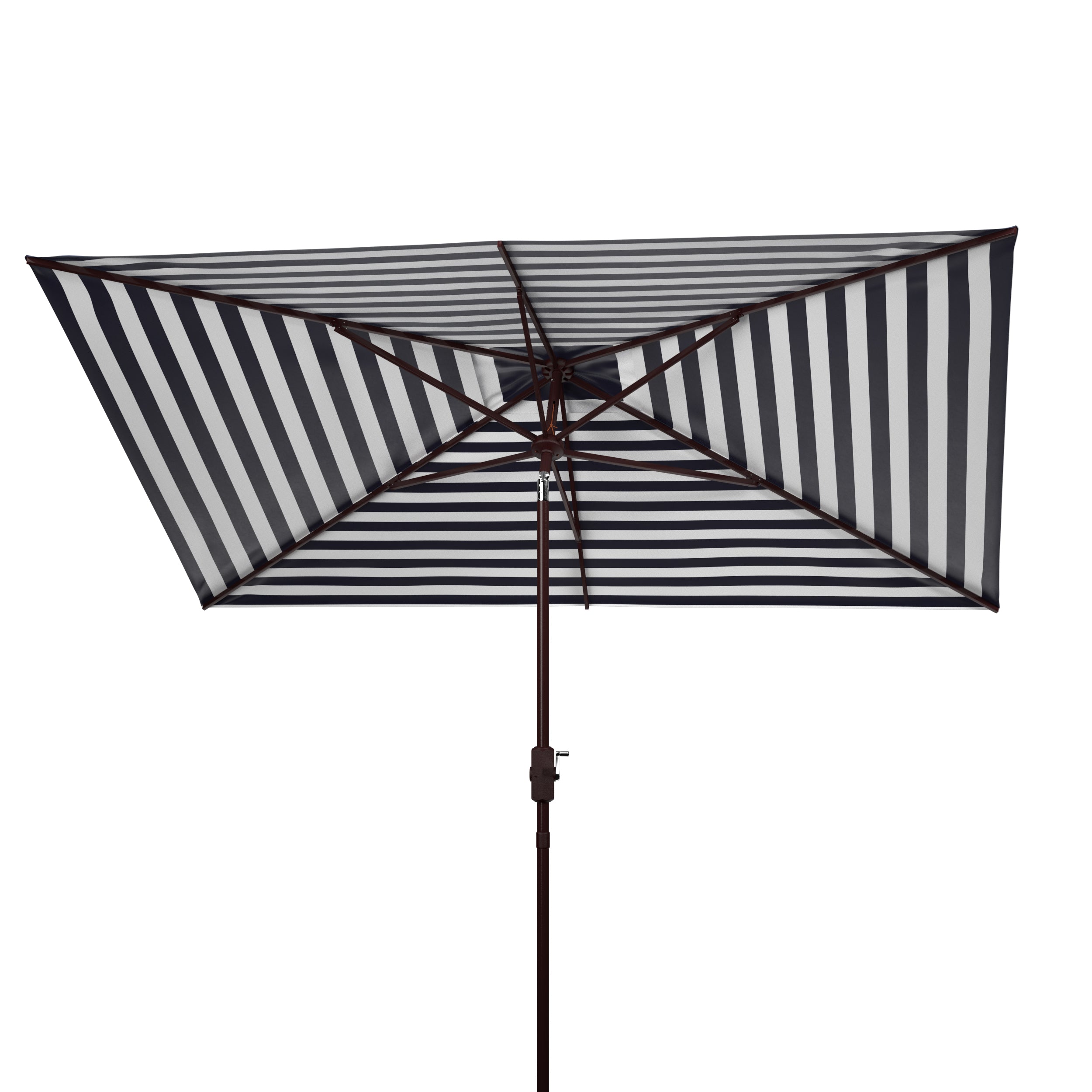 Athens 6.5 X 10 Ft Rect Crank Umbrella | Safavieh - PAT8307