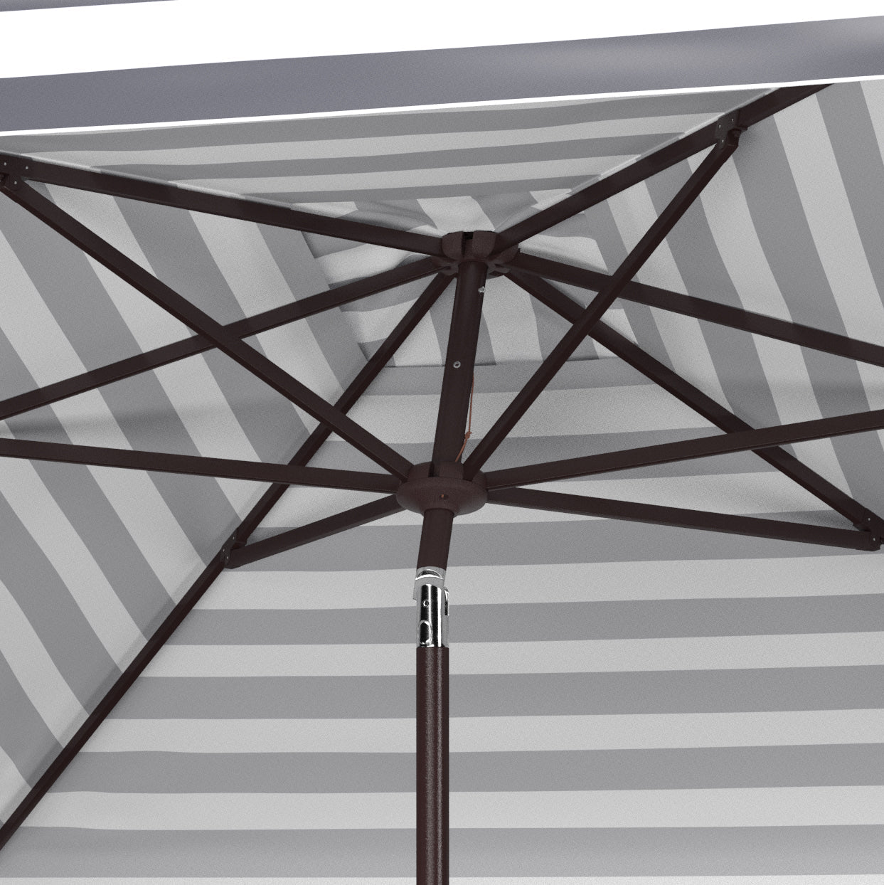 elsa-fashion-line-7-5-ft-square-umbrella-safavieh-pat8403-Brown / White