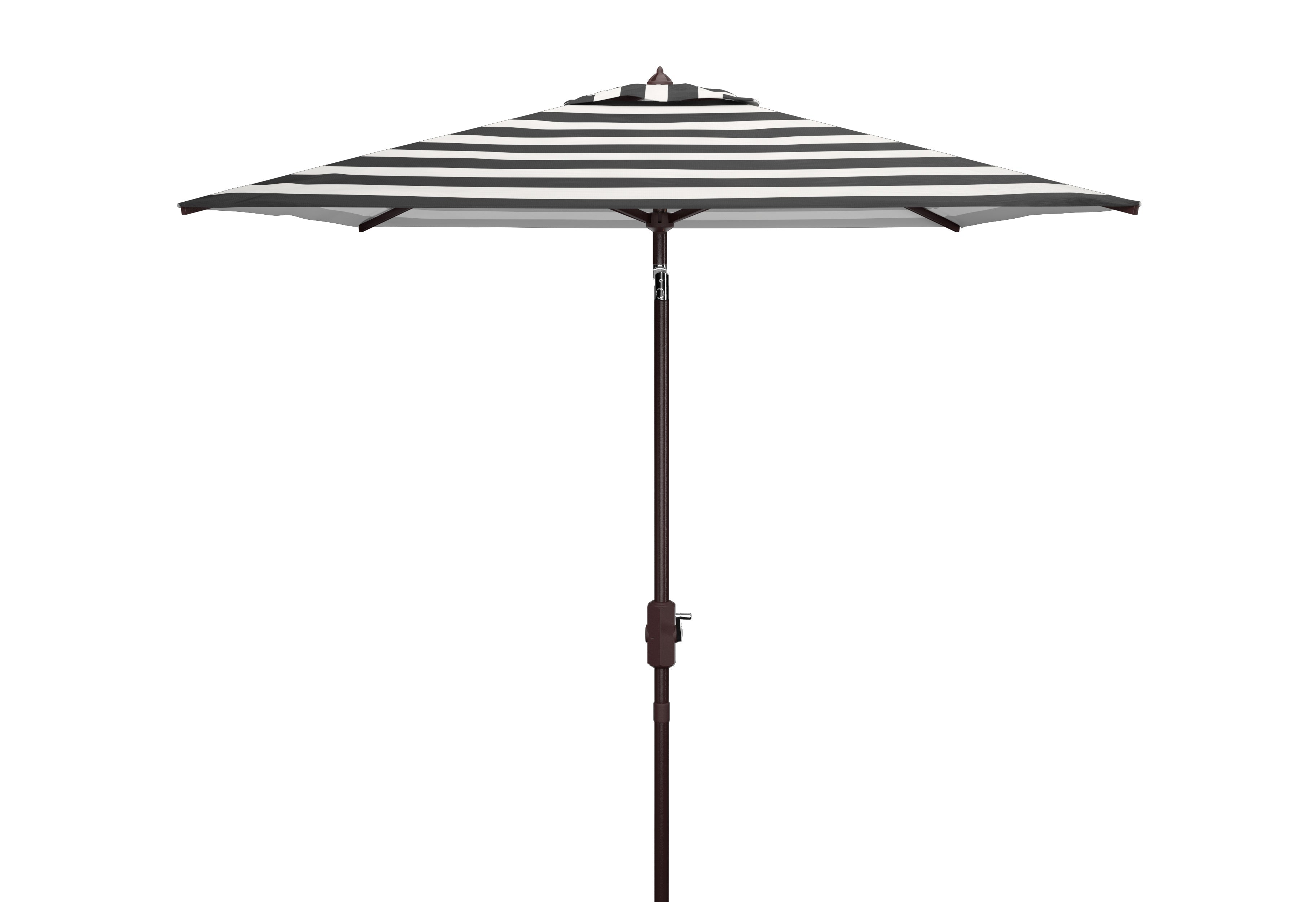 iris-fashion-line-7-5-ft-square-umbrella-safavieh-pat8404-Black/White