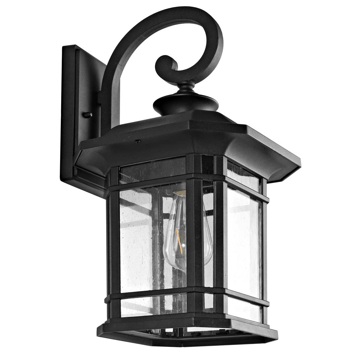 Safavieh Cendra Outdoor Wall Lantern, PLT4011 - Black