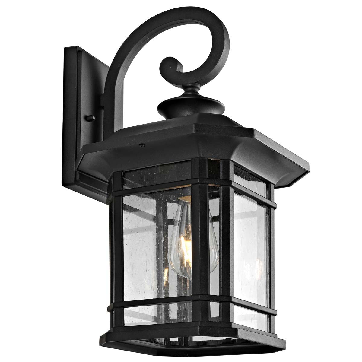 Safavieh Cendra Outdoor Wall Lantern, PLT4011 - Black