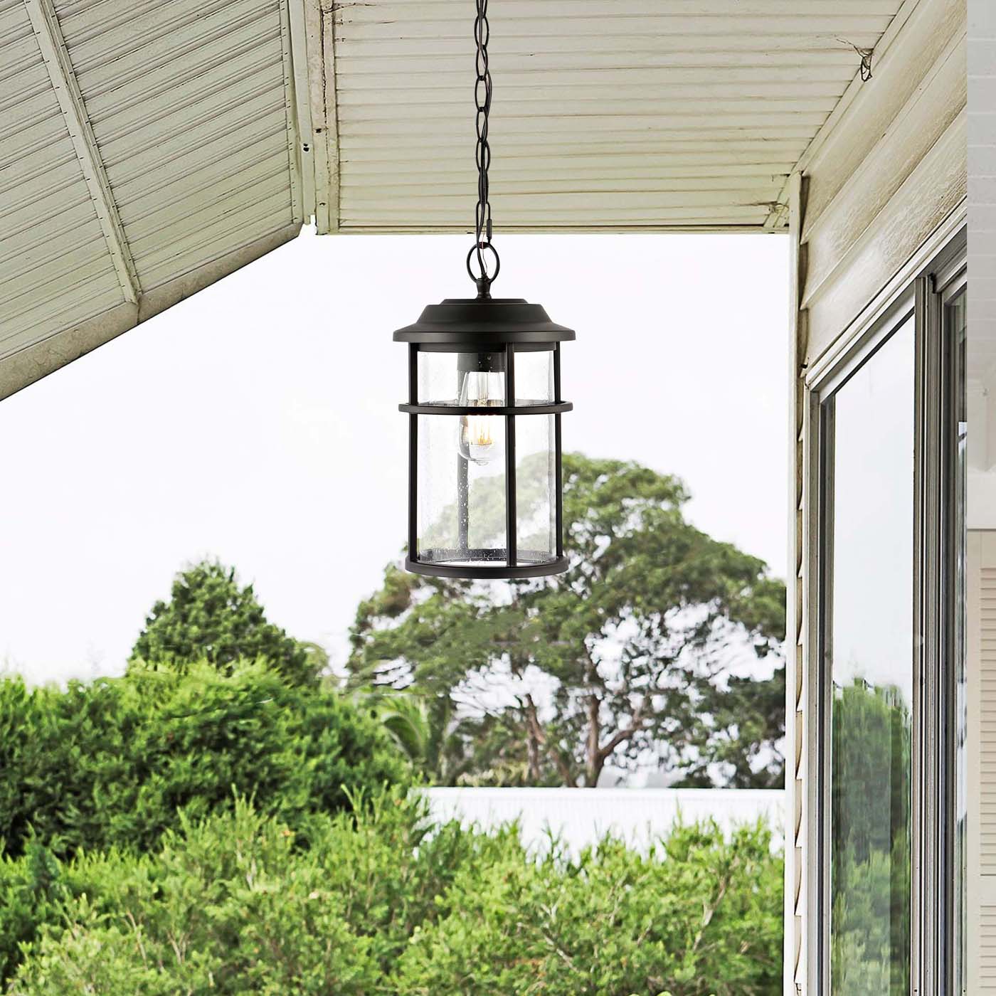 Safavieh Cianna Outdoor Pendant , PLT4016 - Black