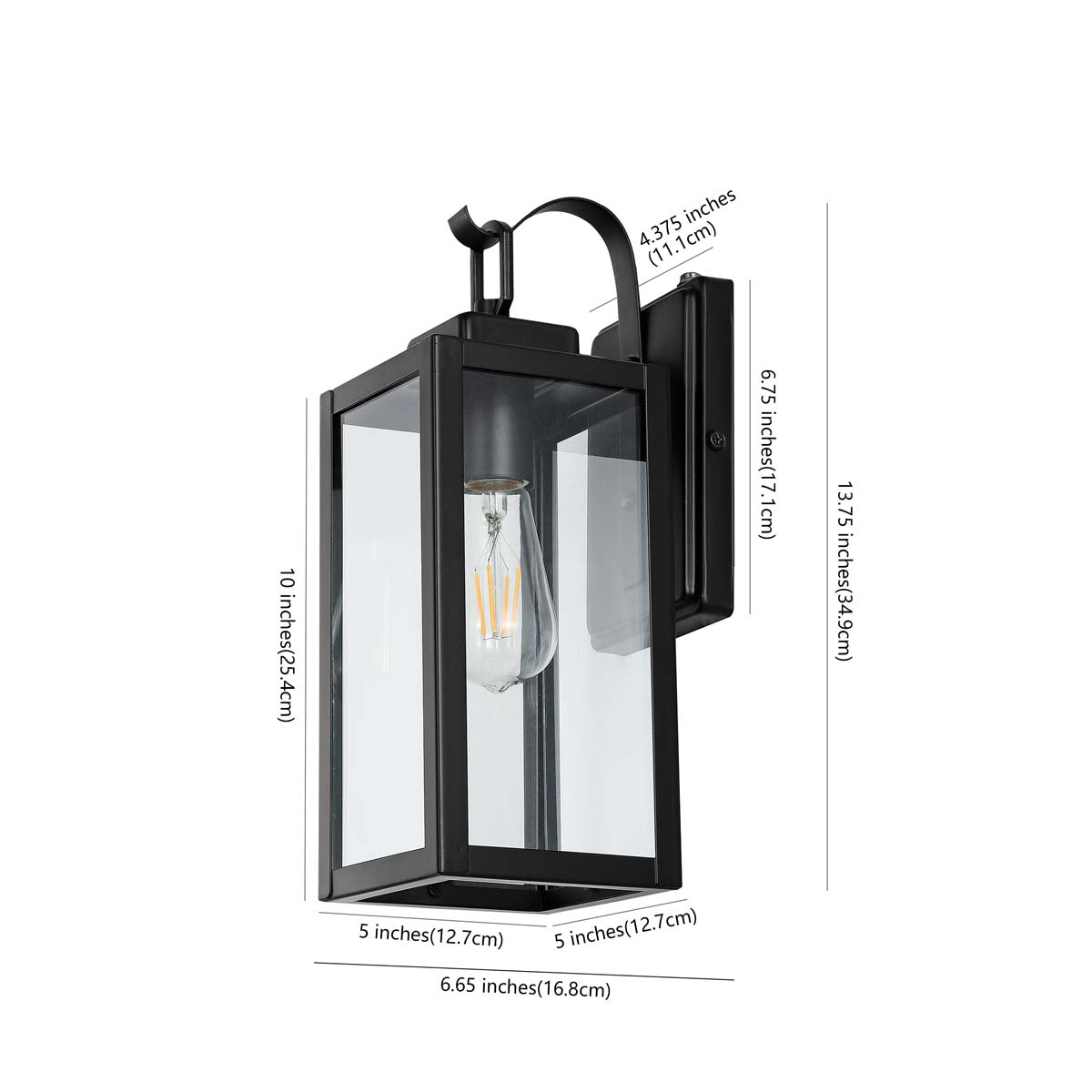 Safavieh Clemens Outdoor Wall Sconce , PLT4018