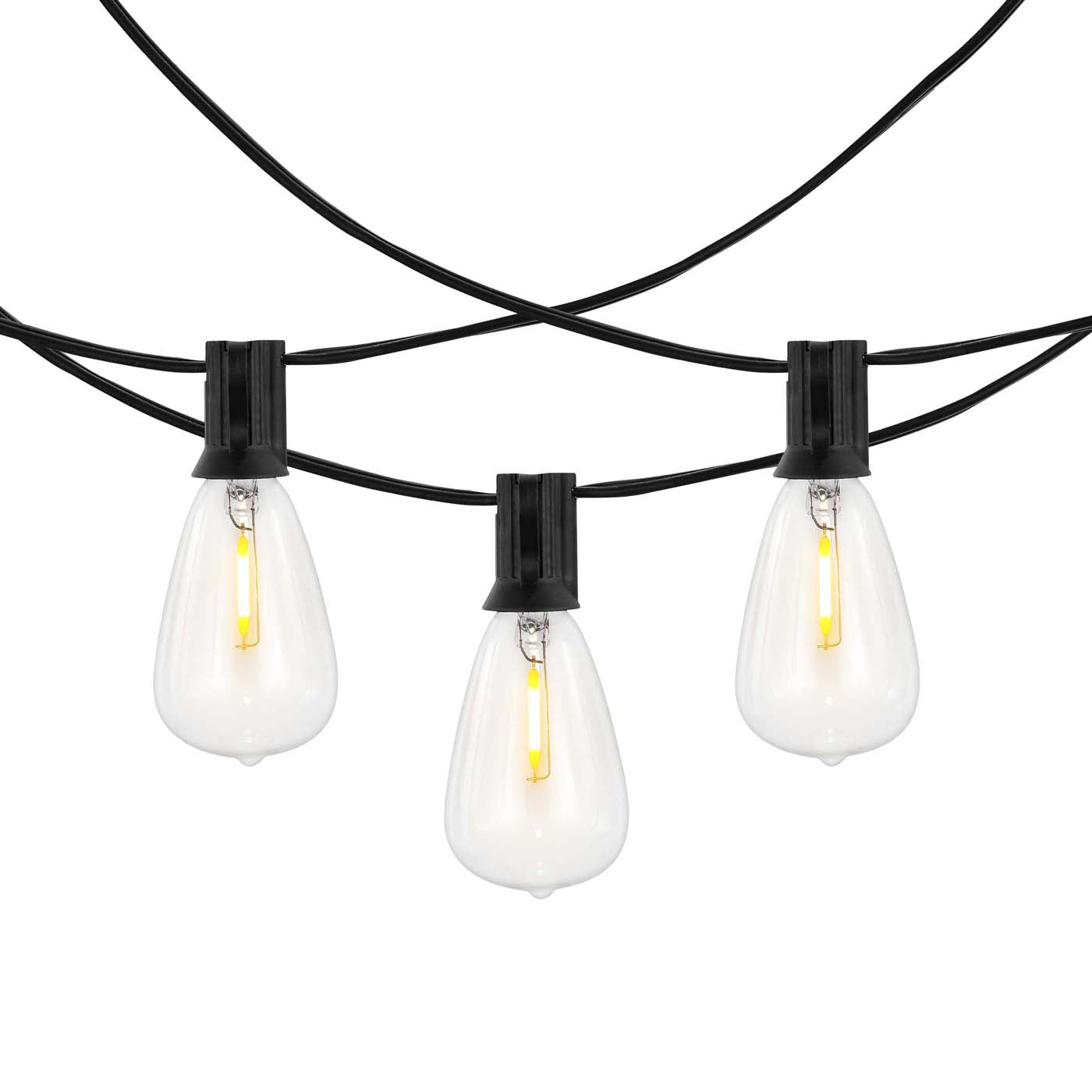 Safavieh Dorcia LED Outdoor String Lights , PLT4043 - Black