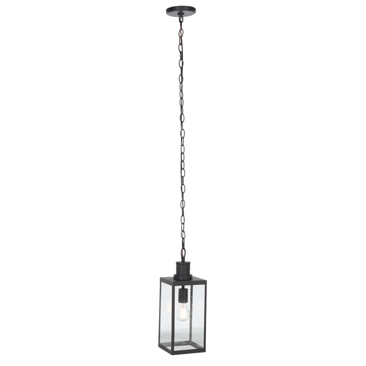 Safavieh Agni Outdoor Pendant , PLT7015 - Black