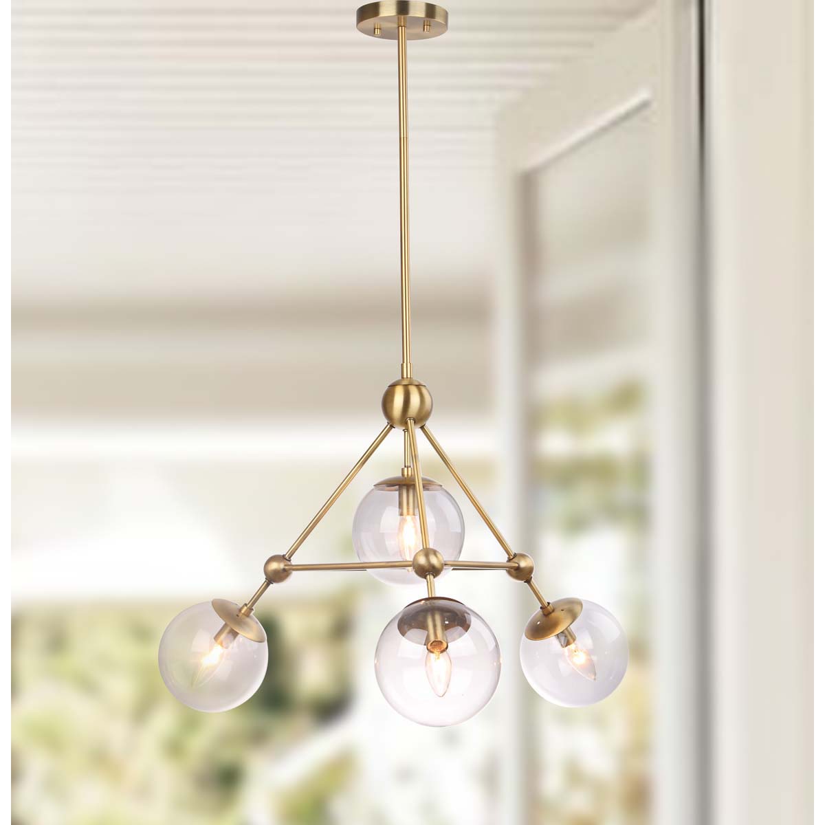 Safavieh Bain Pendant, PND4006 - Gold