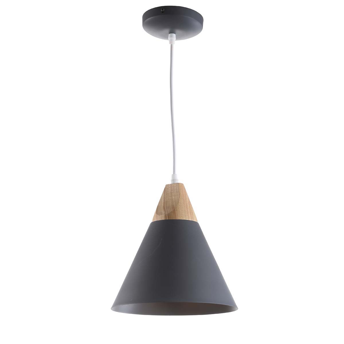 Safavieh Cila Pendant, PND4030 - Dark Grey/Light Brown