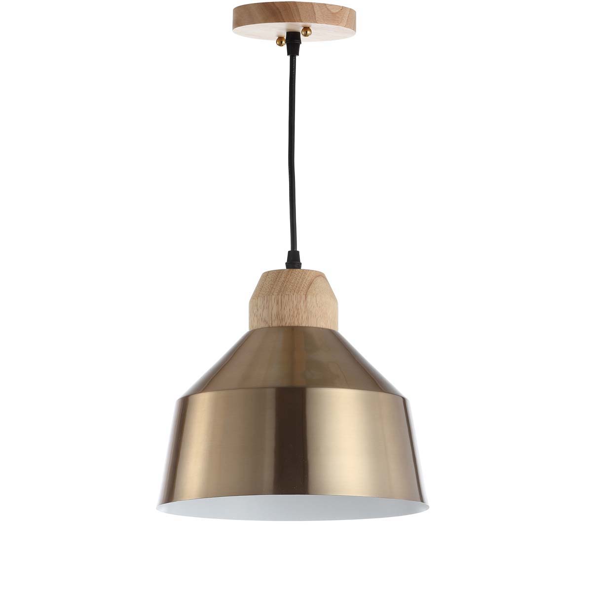 Safavieh Dajana Pendant, PND4031 - Brass Gold/Light Brown