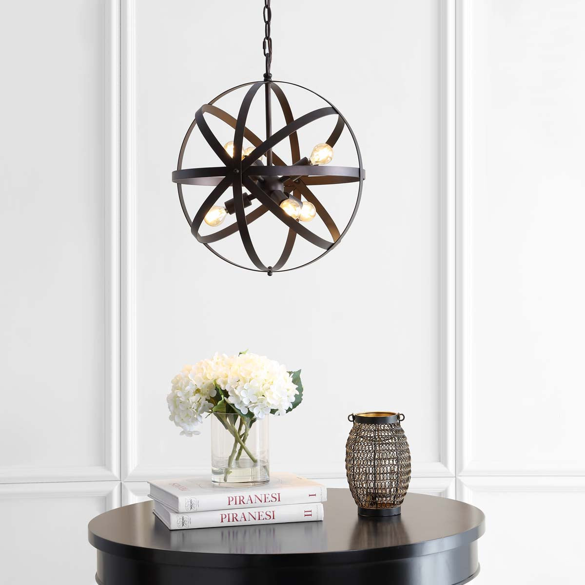 Safavieh Brycen Pendant, PND4053 - Dark Grey