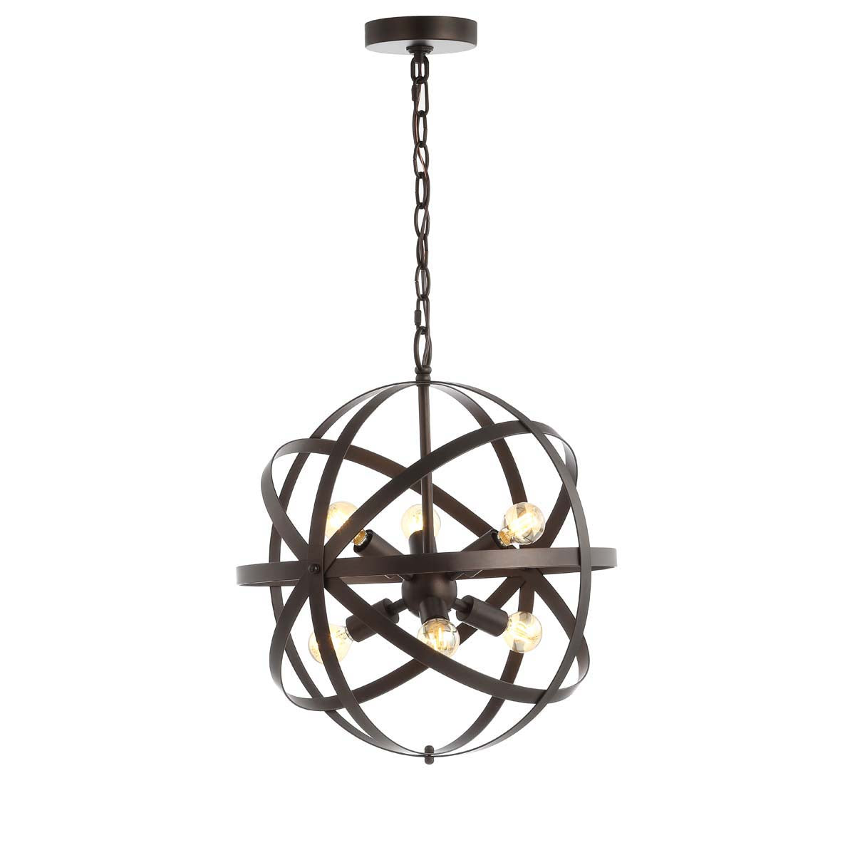 Safavieh Brycen Pendant, PND4053 - Dark Grey