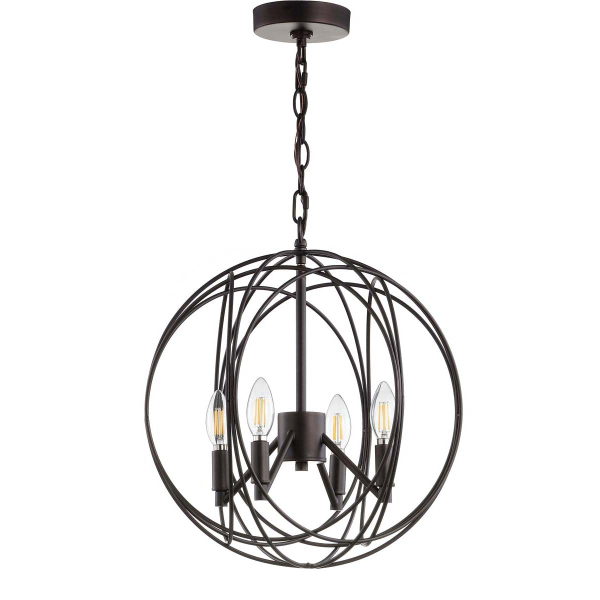 Safavieh Cason Pendant, PND4055 - Dark Grey