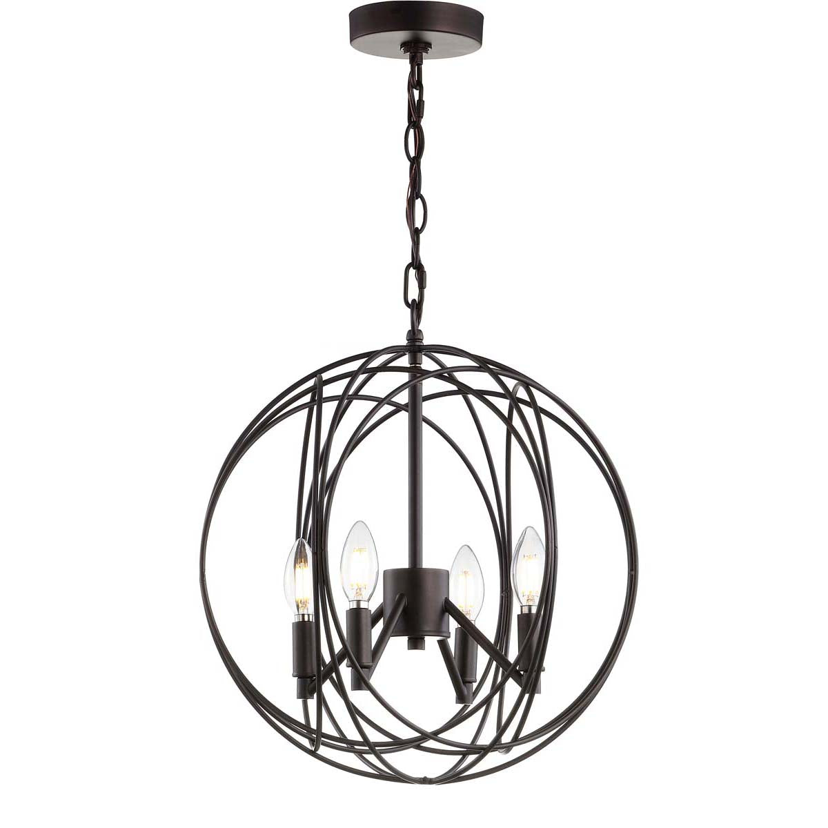 Safavieh Cason Pendant, PND4055 - Dark Grey