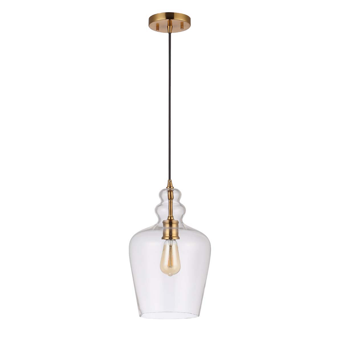 Safavieh Catlen Pendant , PND4114 - Brass