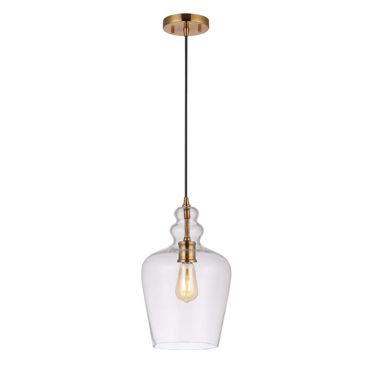 Safavieh Catlen Pendant , PND4114 - Brass