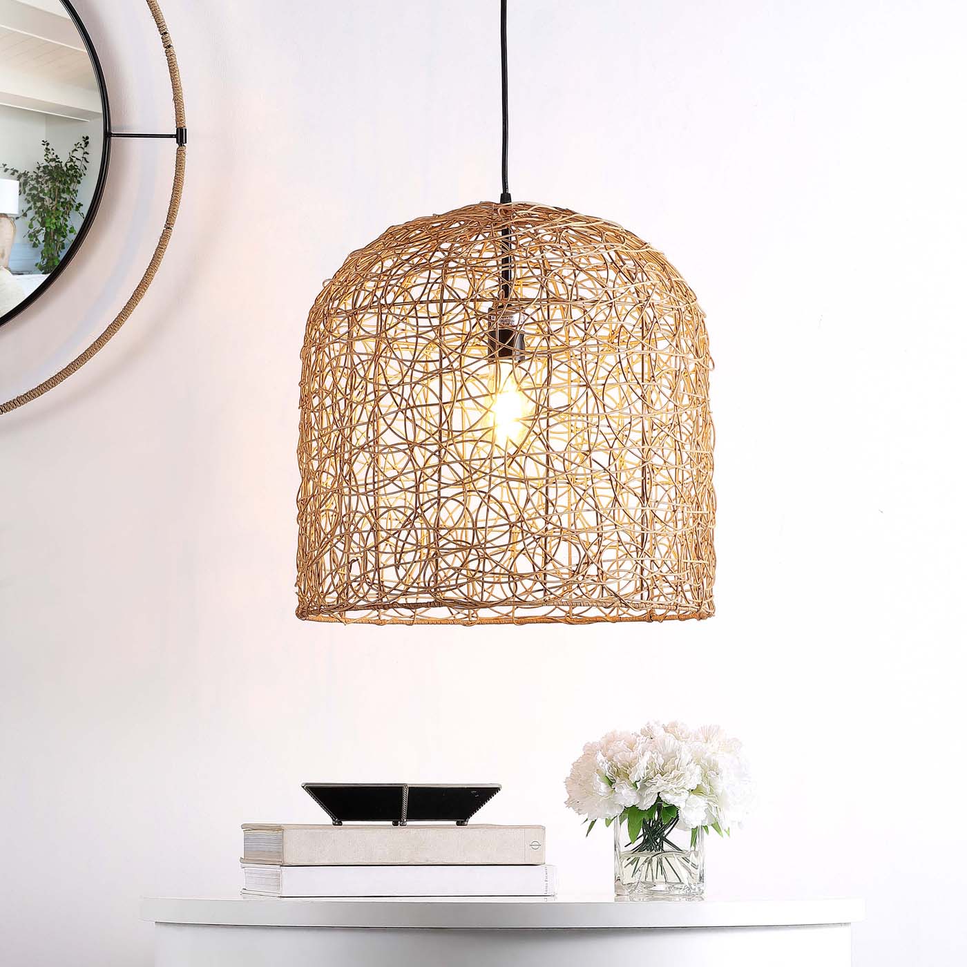 Safavieh Bianco Pendant , PND4122 - Natural