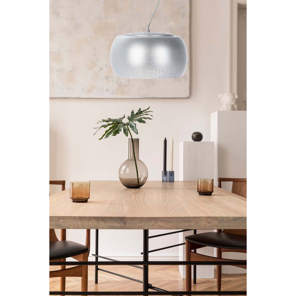 Safavieh Bakari Pendant, PND6007 - Chrome