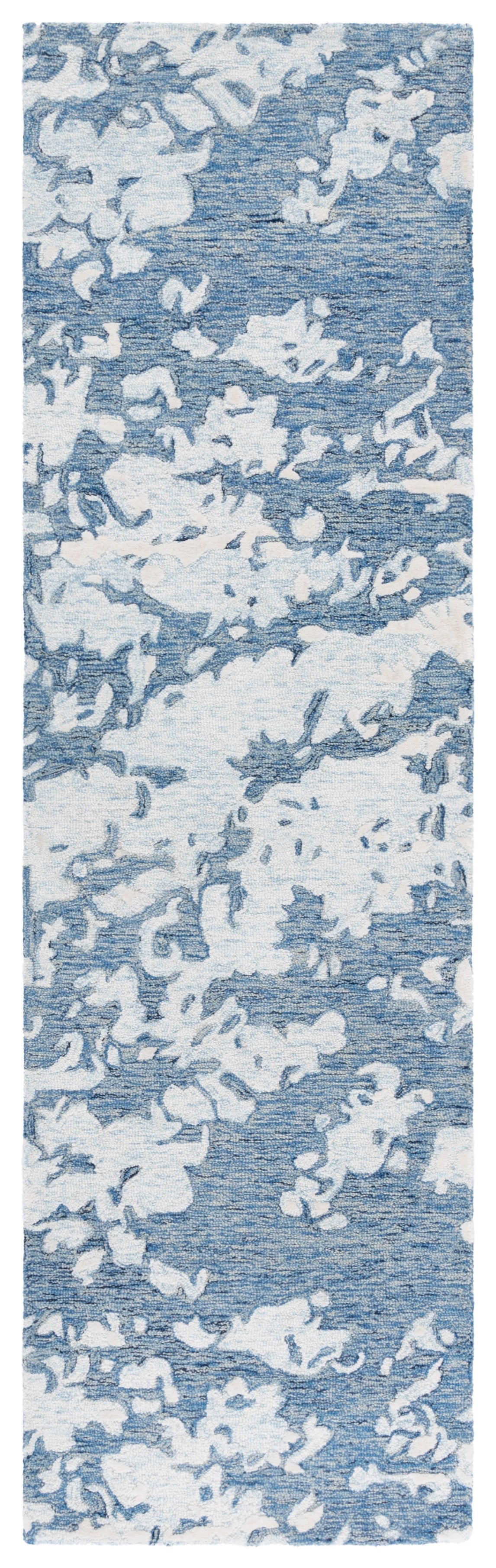 Blue / Ivory