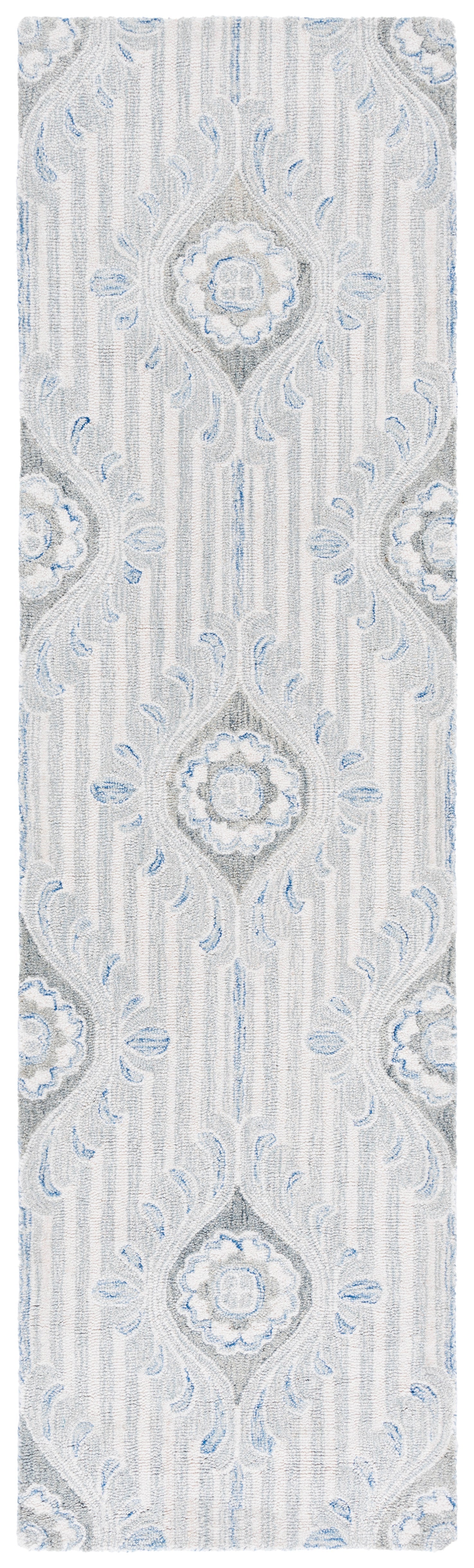 Light Grey / Blue