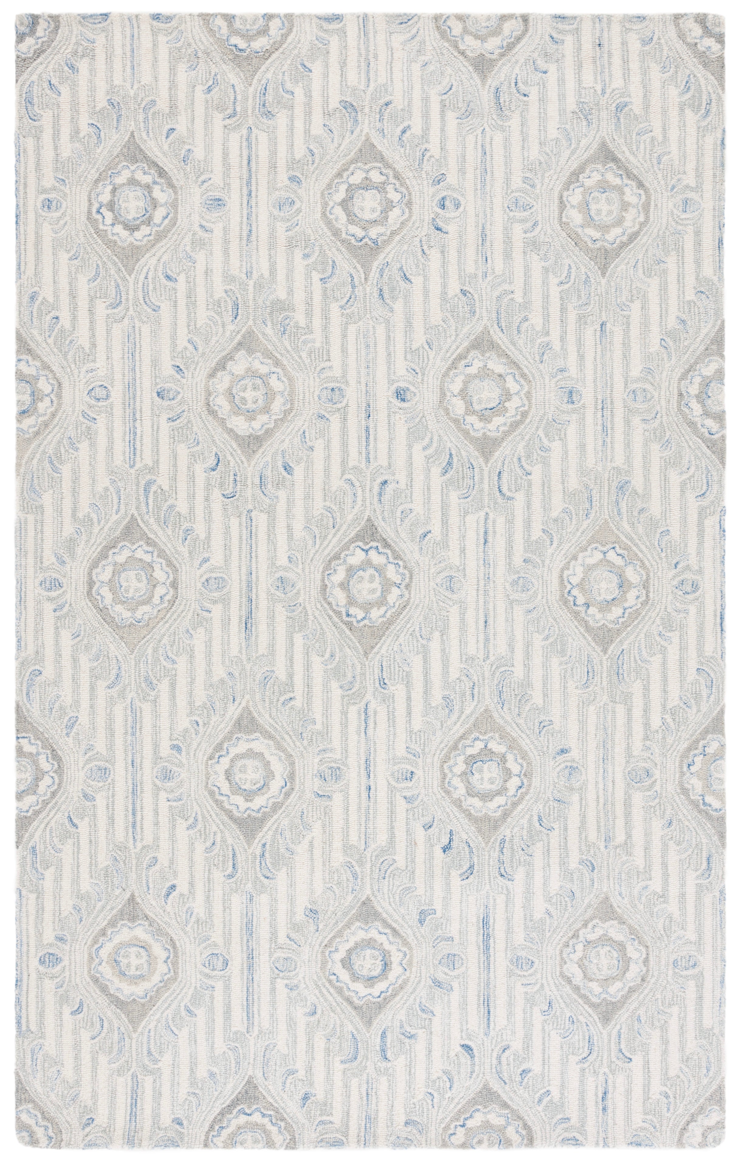 Light Grey / Blue