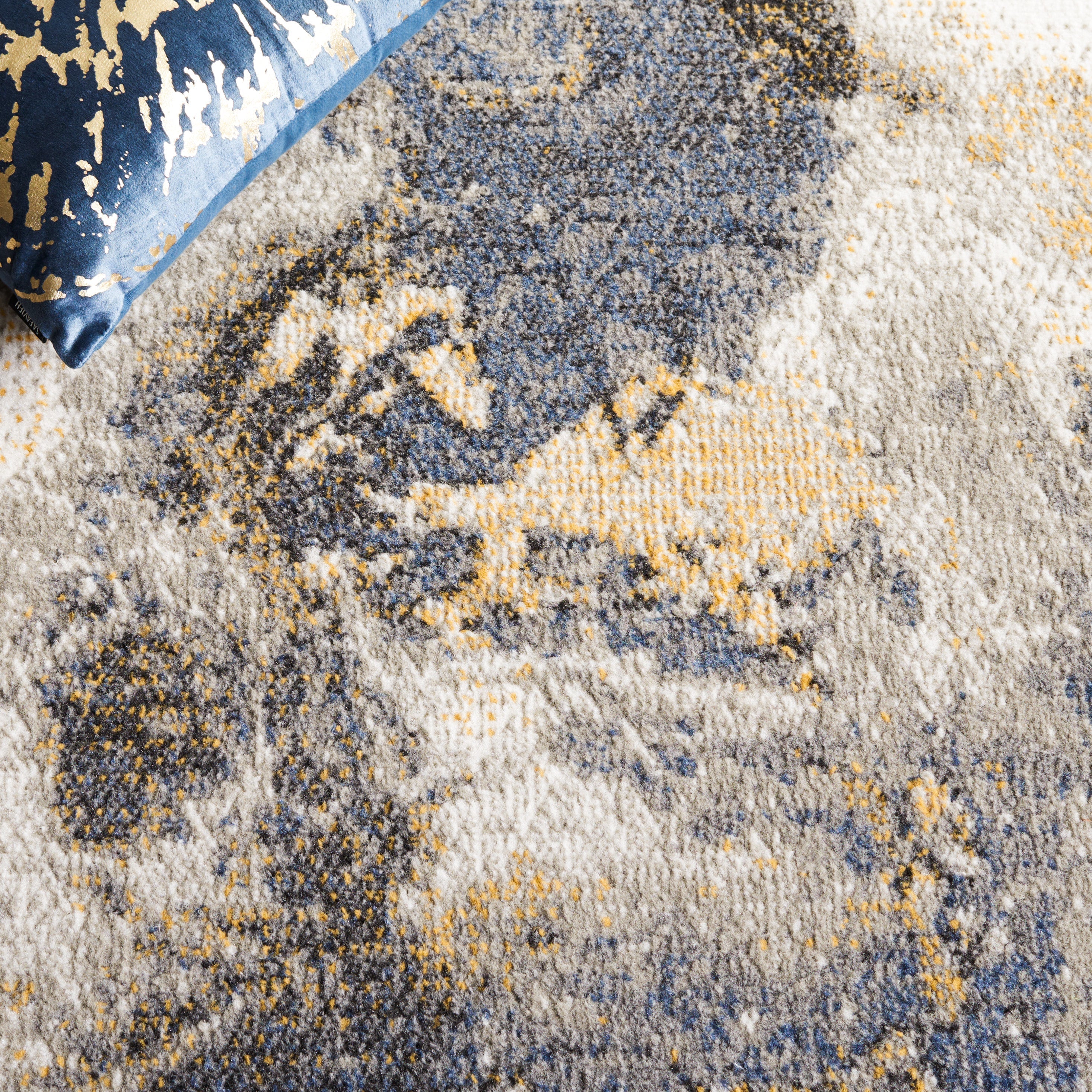Grey / Navy Gold