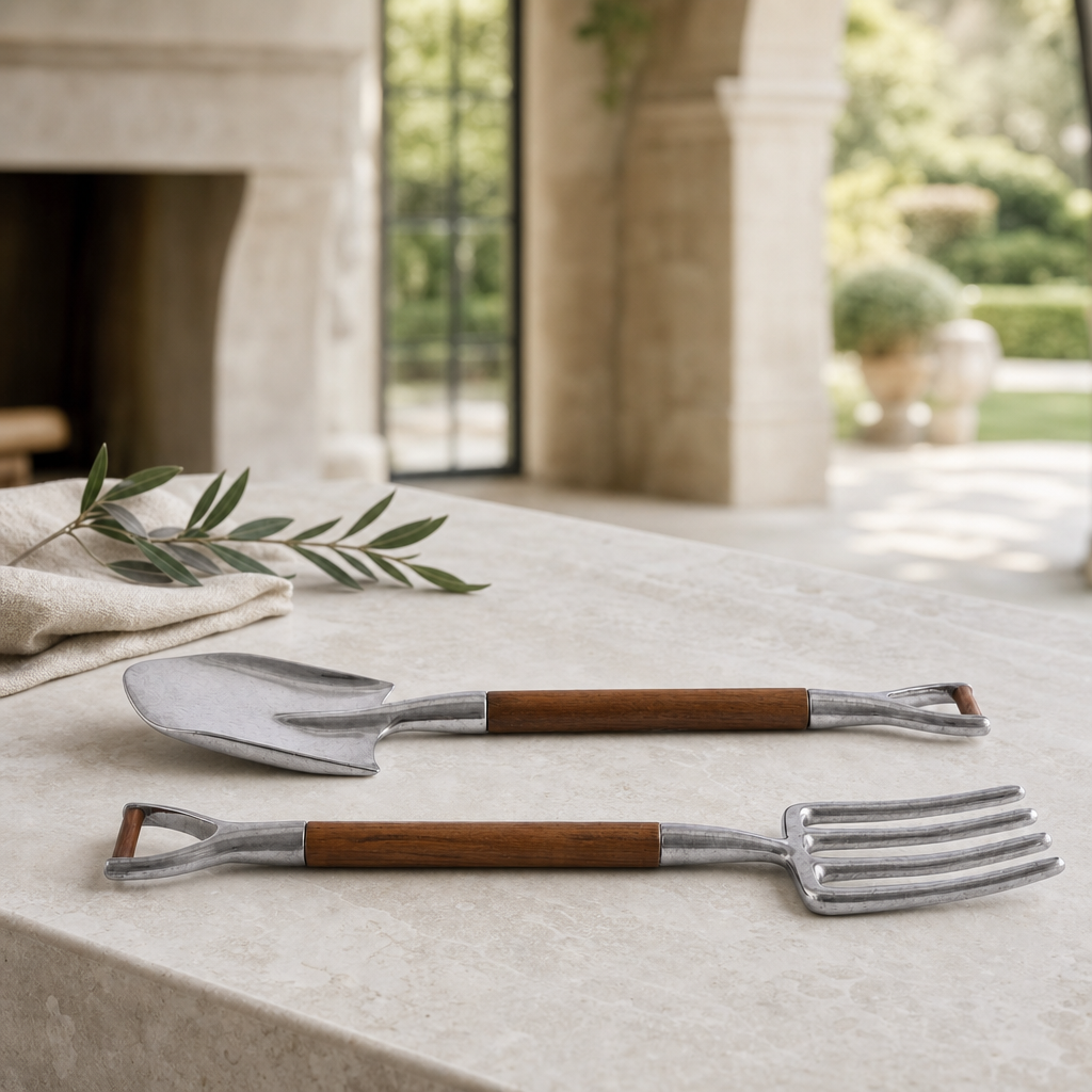 Fork & Shovel Salad Serving Set